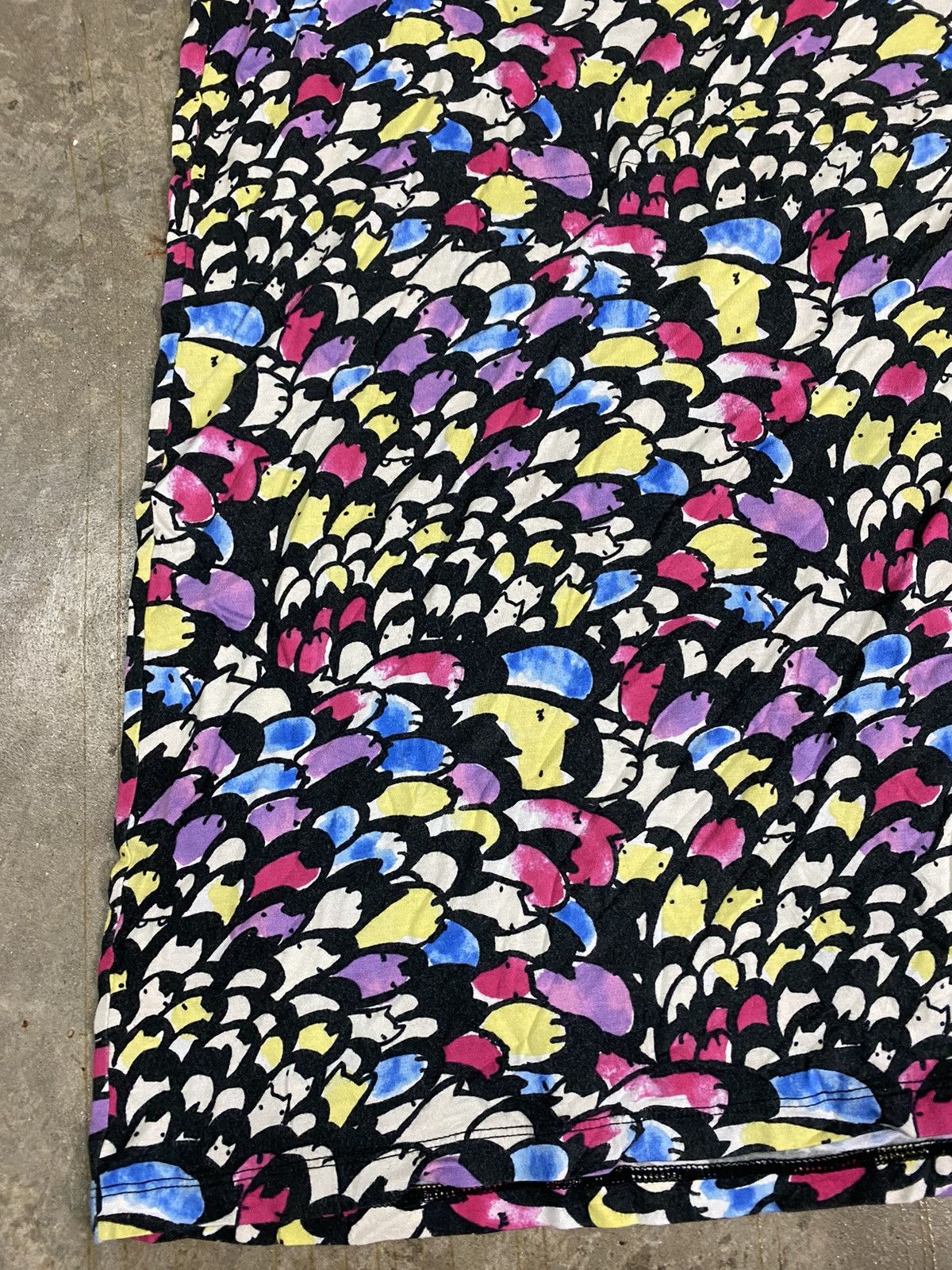 Issey Miyake TSUMORI CHISATO iconic cat all over print sleep shirt Size M / US 6-8 / IT 42-44 - 7 Thumbnail