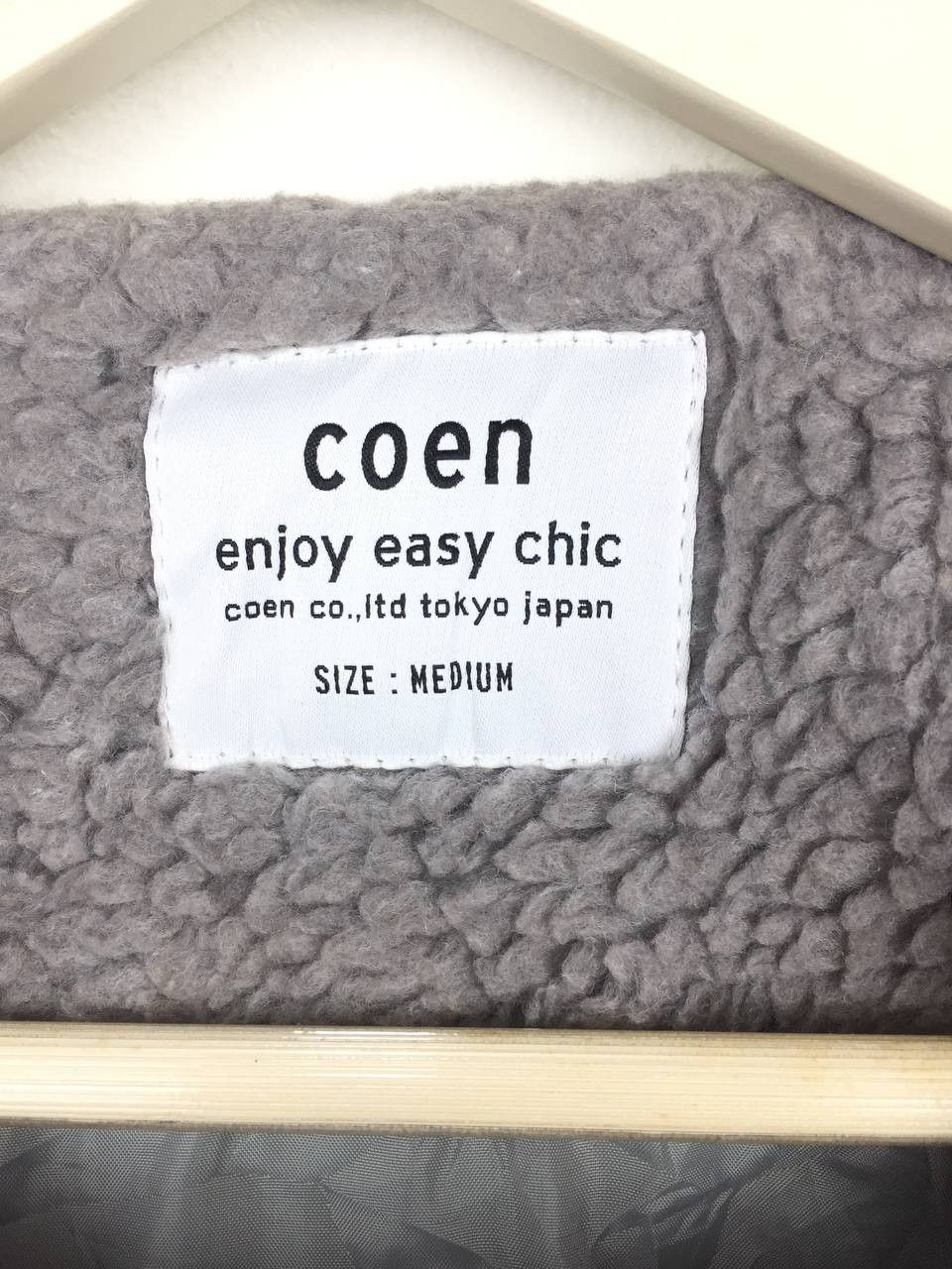Japanese Brand × Vintage VINTAGE🔥🔥COEN ENJOY EASY CHIC TOKYO JAPAN FLEECE LONG JACKET Size US M / EU 48-50 / 2 - 12 Thumbnail