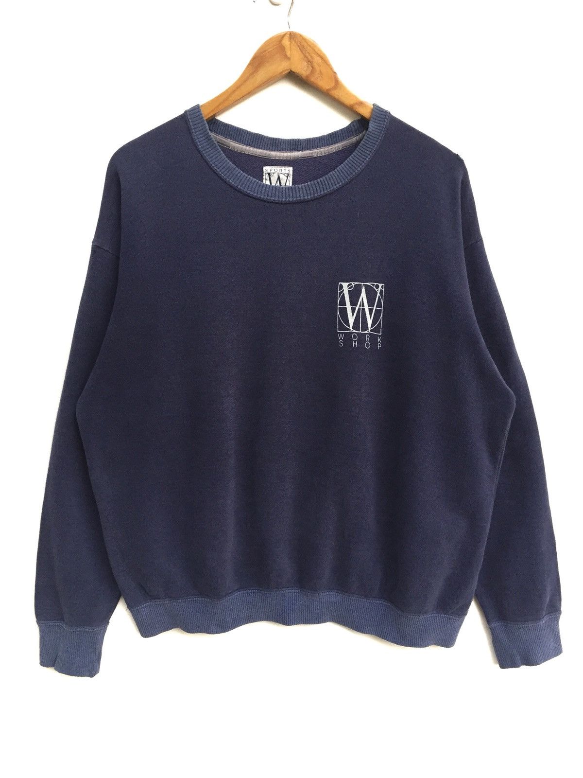 Yohji Yamamoto Vintage Yohji Yamamoto Workshop Label Sweatshirt Size M / US 6-8 / IT 42-44 - 1 Thumbnail