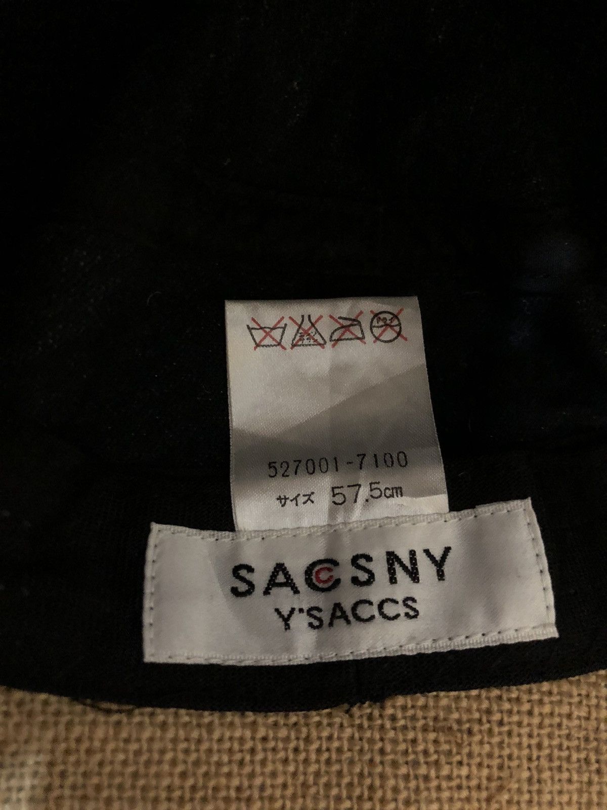Yohji Yamamoto Yohji Yamamoto Y'saccs Patchwork Denim Bucket Hat Size ONE SIZE - 4 Thumbnail