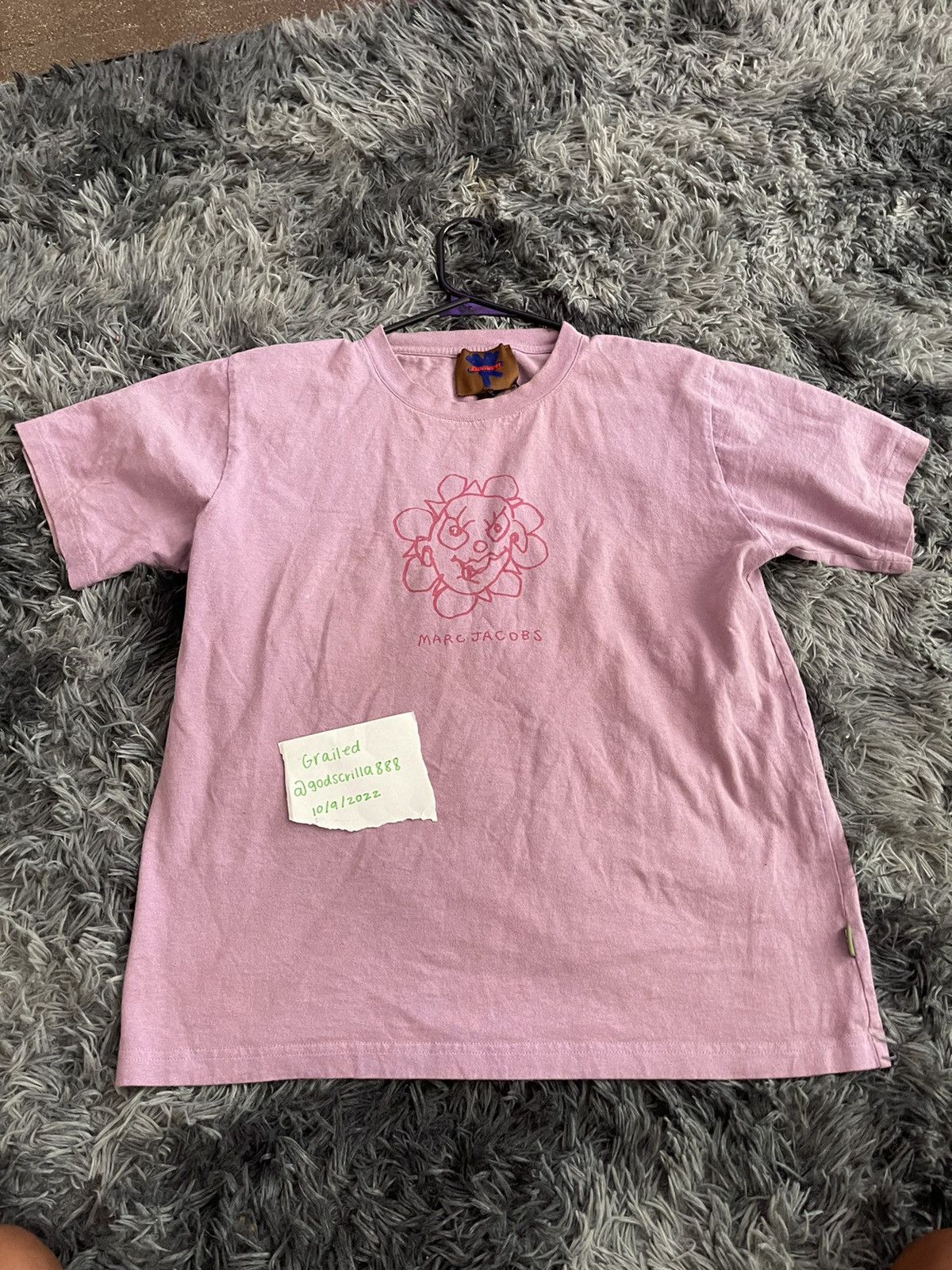 Purple Crazy Daisy Heaven By Marc Jacobs Shirt
