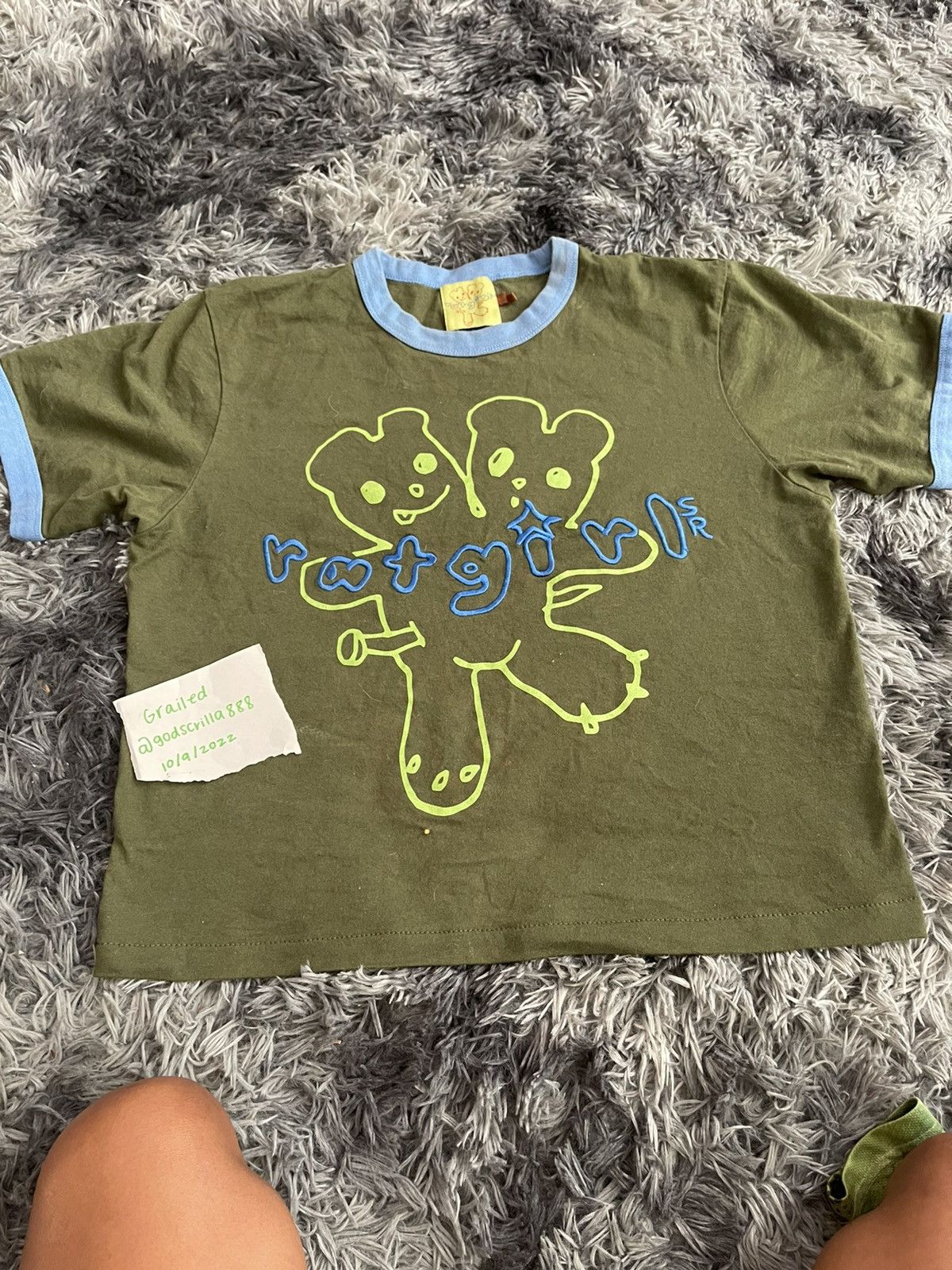 Heaven by Marc Jacobs Green Ratgirl x Heaven Collab T Shirt | Grailed