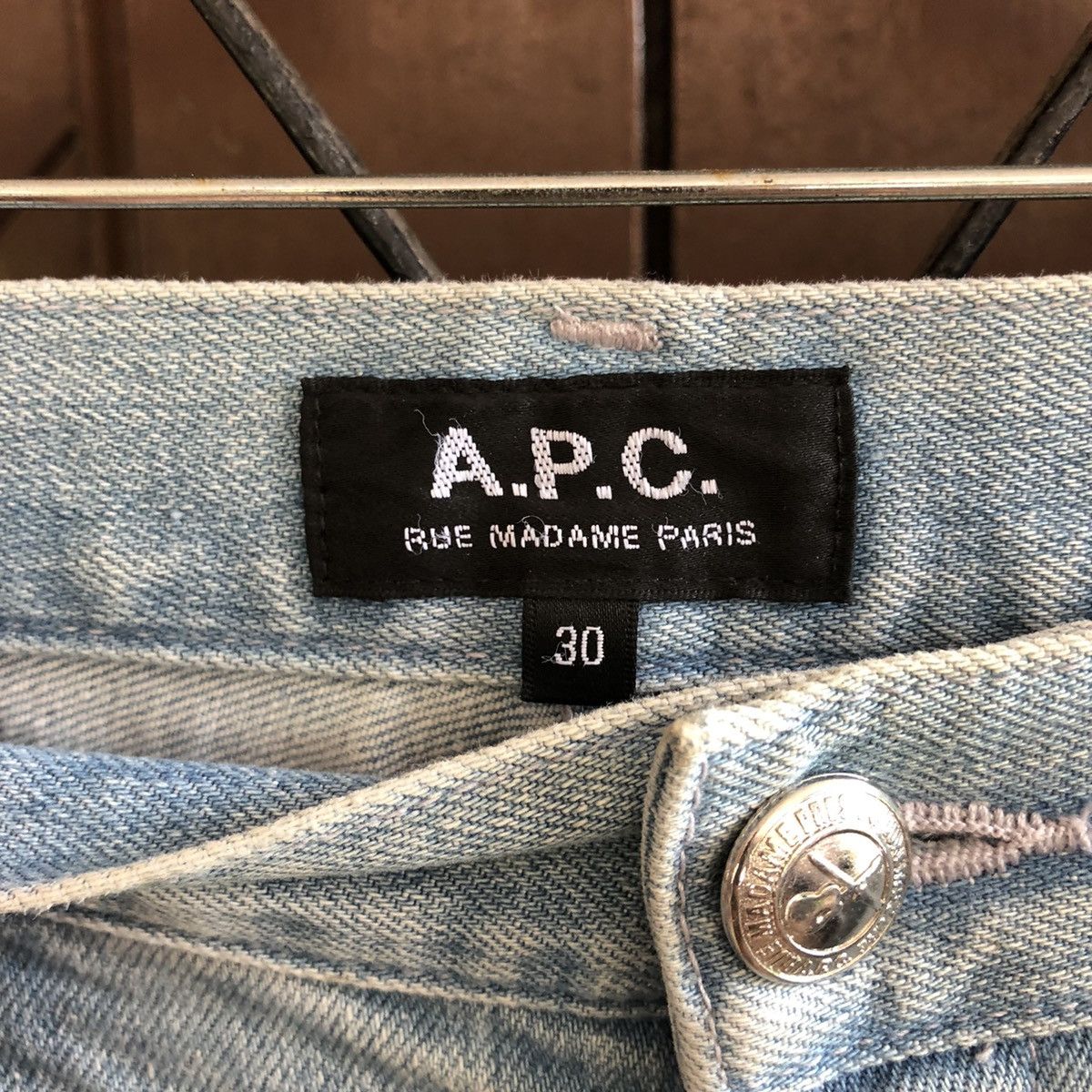 A.P.C. APC REU MADAME PARIS jeans denim Size US 32 / EU 48 - 3 Thumbnail