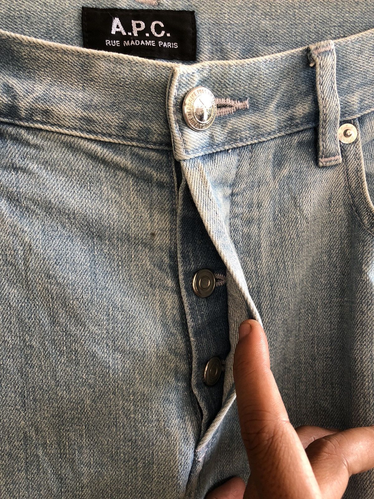 A.P.C. APC REU MADAME PARIS jeans denim Size US 32 / EU 48 - 4 Thumbnail