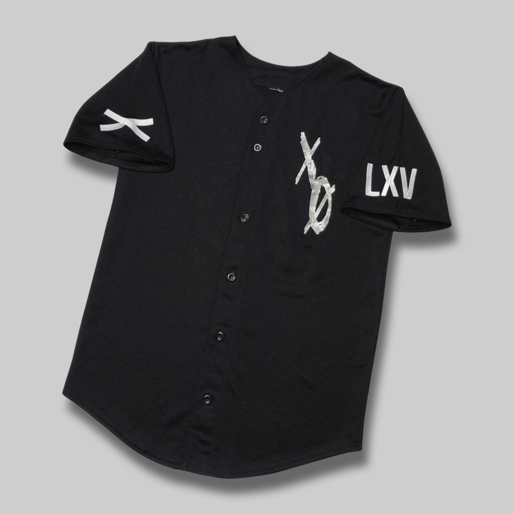The Weeknd *GRAIL* Official Issue XO Baseball Jersey 2XO14 Black Size US M / EU 48-50 / 2 - 3 Thumbnail