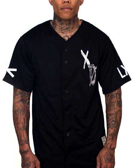 The Weeknd *GRAIL* Official Issue XO Baseball Jersey 2XO14 Black Size US M / EU 48-50 / 2 - 14 Thumbnail