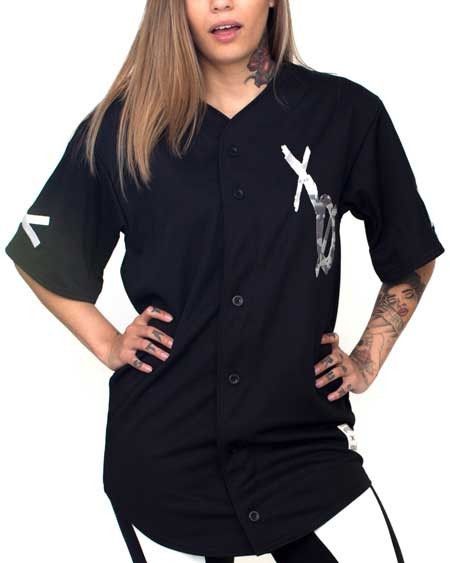 The Weeknd *GRAIL* Official Issue XO Baseball Jersey 2XO14 Black Size US M / EU 48-50 / 2 - 18 Thumbnail