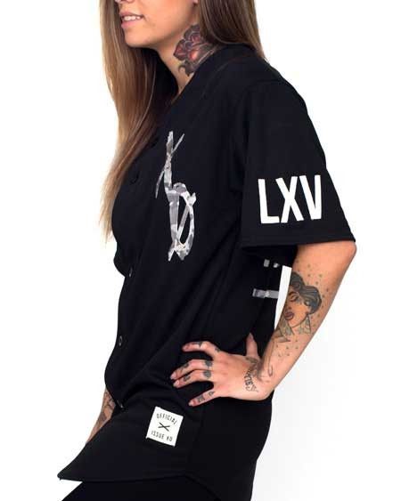 The Weeknd *GRAIL* Official Issue XO Baseball Jersey 2XO14 Black Size US XXL / EU 58 / 5 - 21 Thumbnail