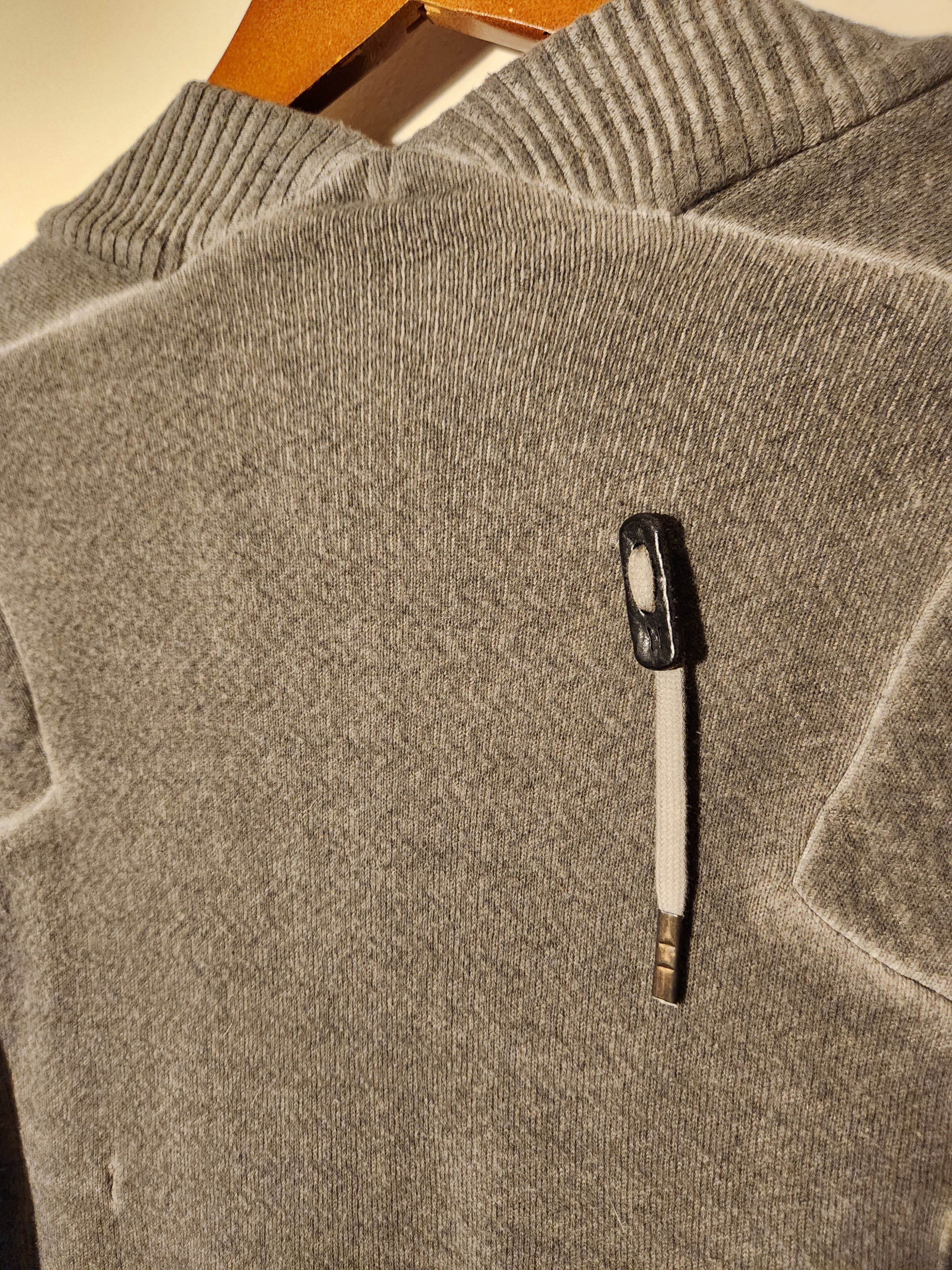 Boris Bidjan Saberi Adjustable Dyed Zipped Sweater Jacket Size US L / EU 52-54 / 3 - 5 Thumbnail