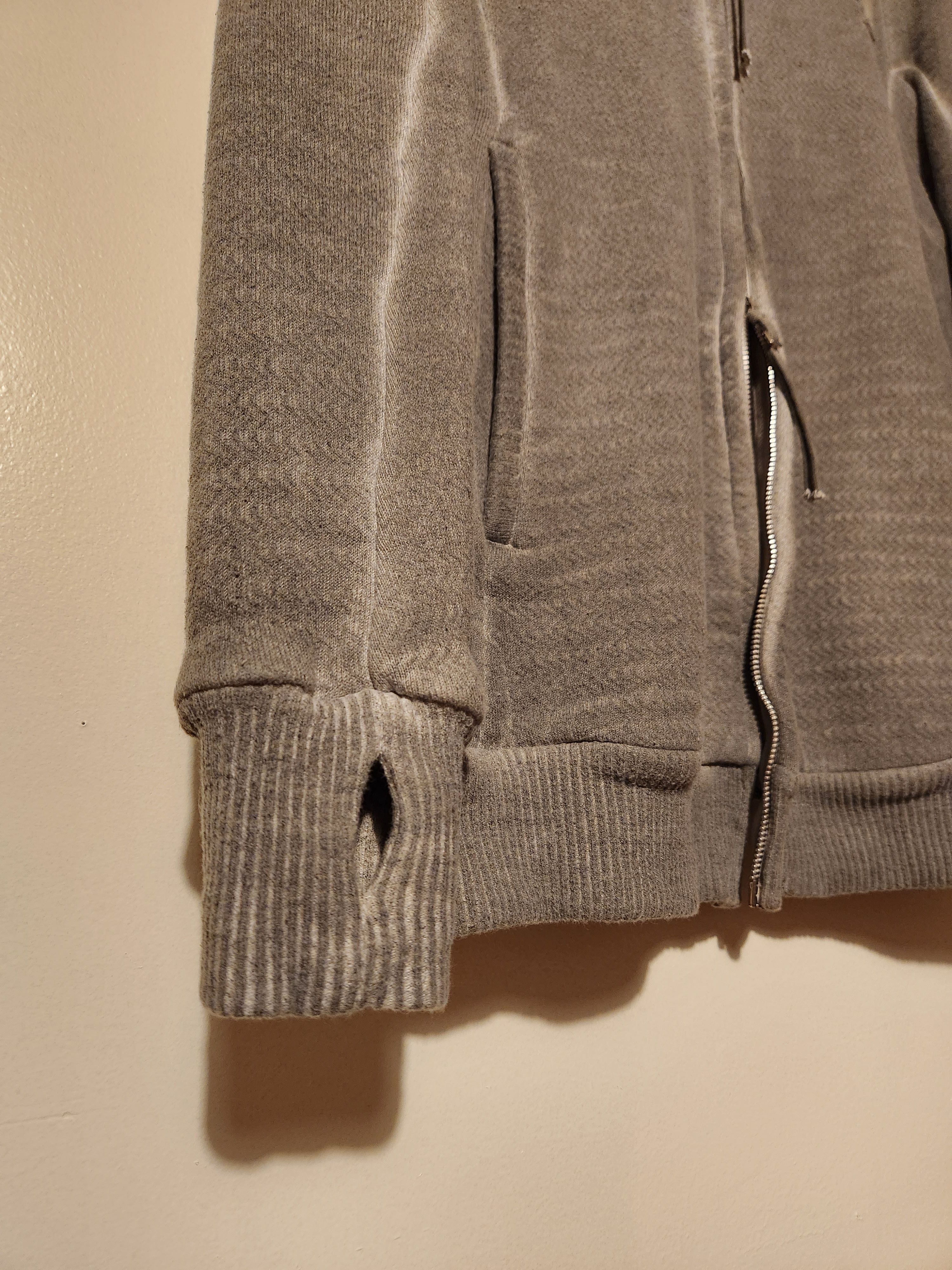 Boris Bidjan Saberi Adjustable Dyed Zipped Sweater Jacket Size US L / EU 52-54 / 3 - 4 Thumbnail
