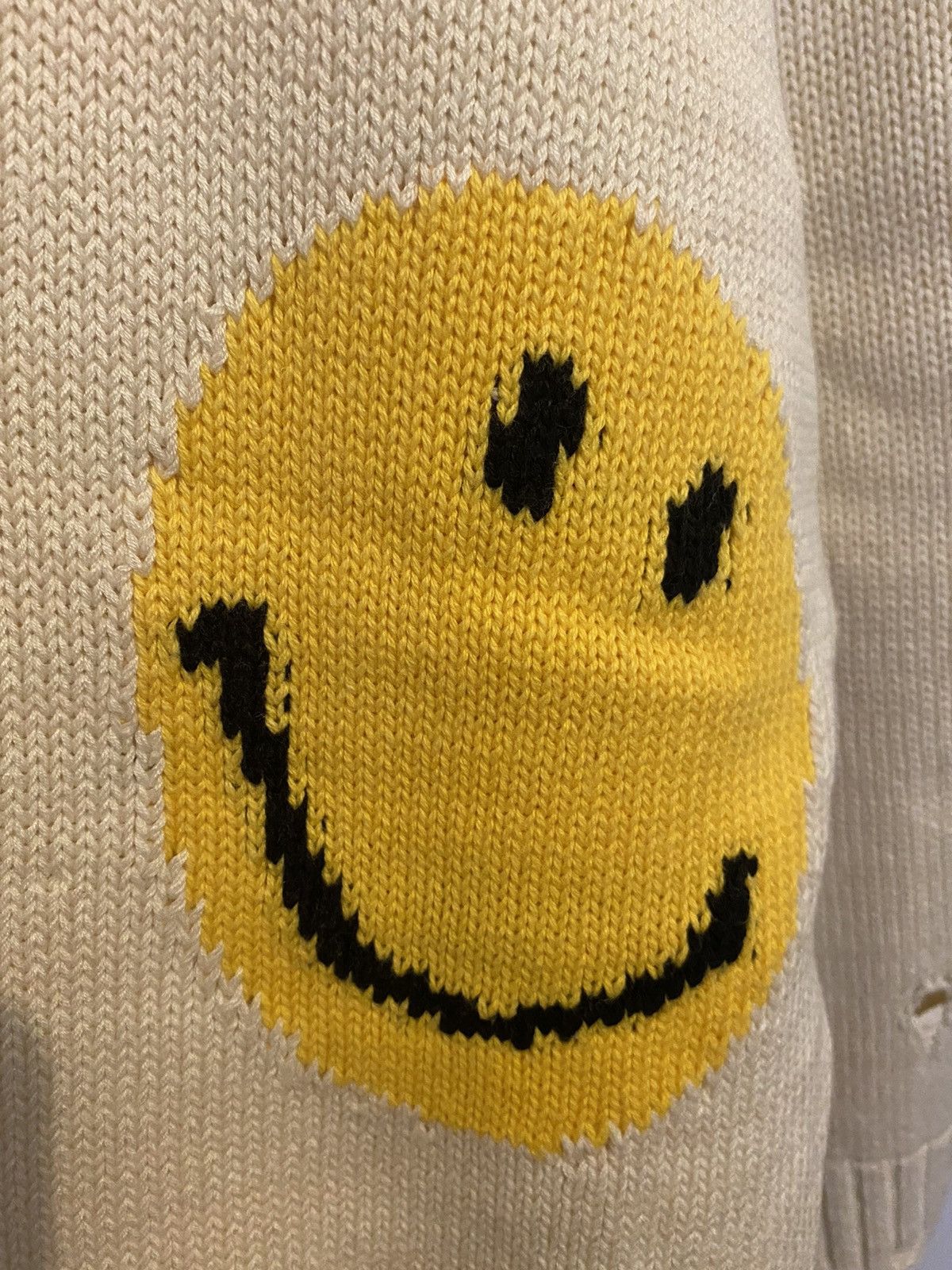 Kapital Kapital 5G Cotton Knit Smile Patch crew sweater Size US L / EU 52-54 / 3 - 4 Thumbnail