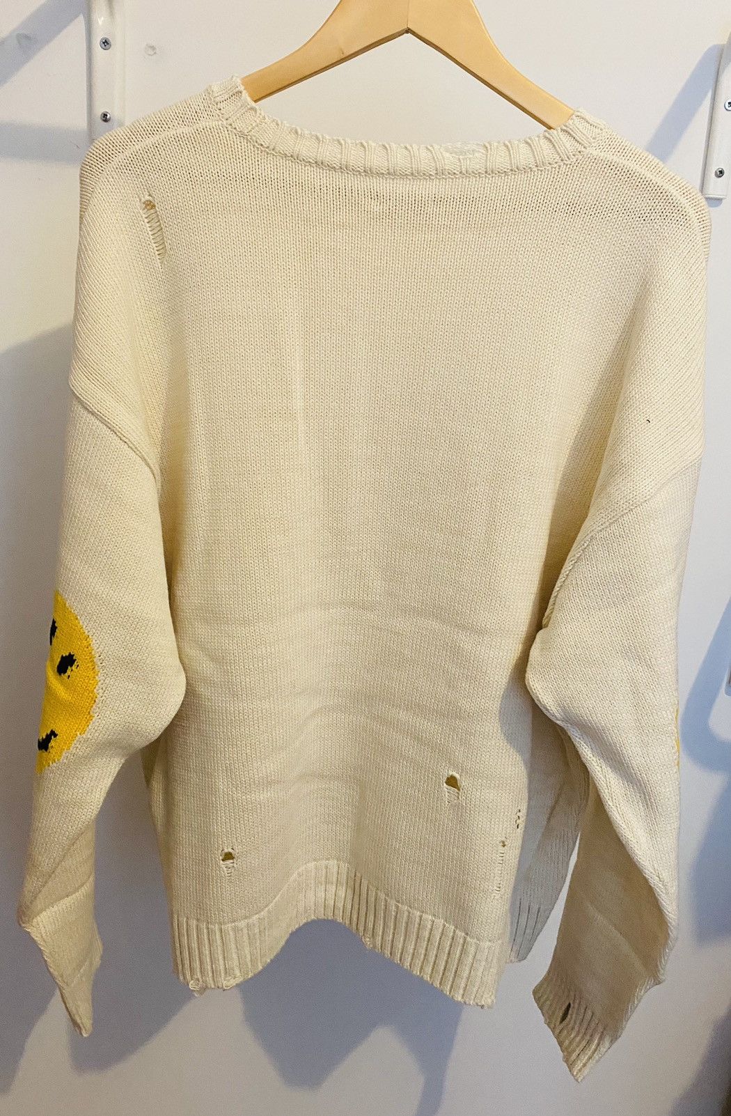Kapital Kapital 5G Cotton Knit Smile Patch crew sweater Size US L / EU 52-54 / 3 - 2 Thumbnail