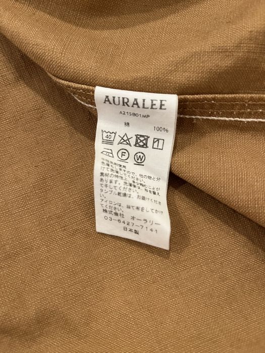 Auralee Organic Cotton-Canvas Jacket | Grailed