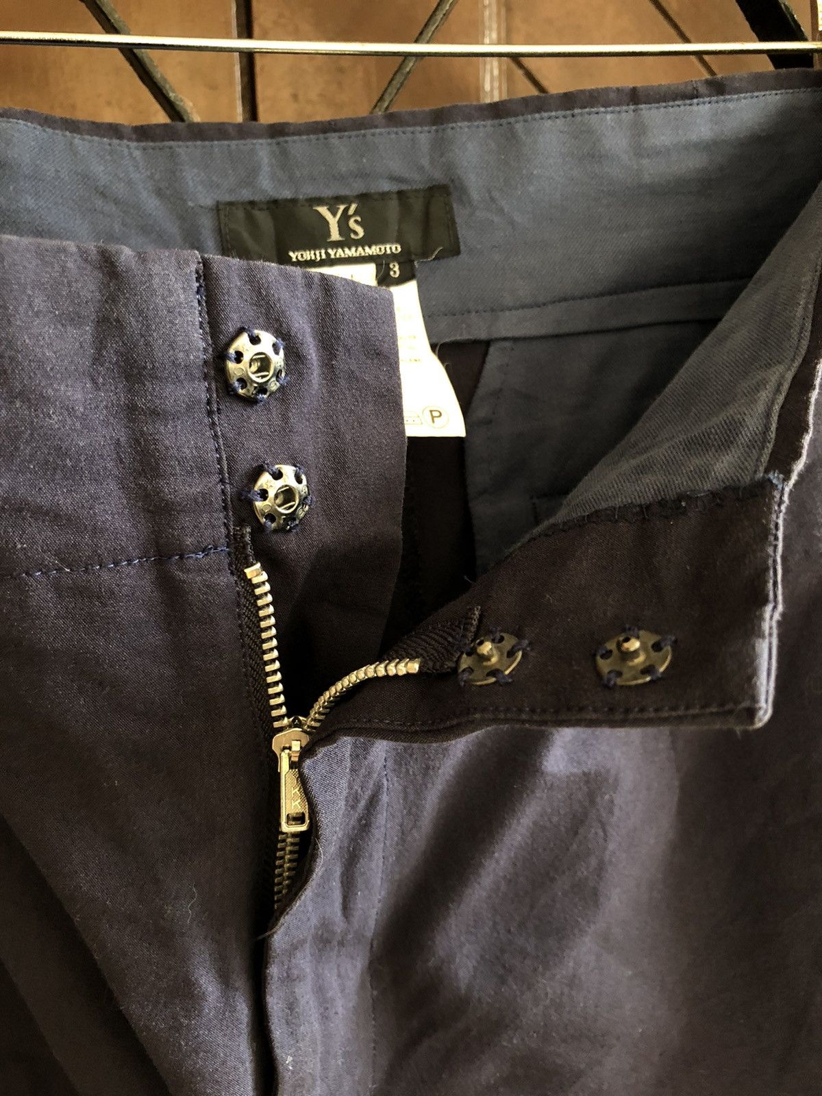 Y's for Men × Yohji Yamamoto Yohji Yamamoto blue pants Size US 28 / EU 44 - 3 Thumbnail