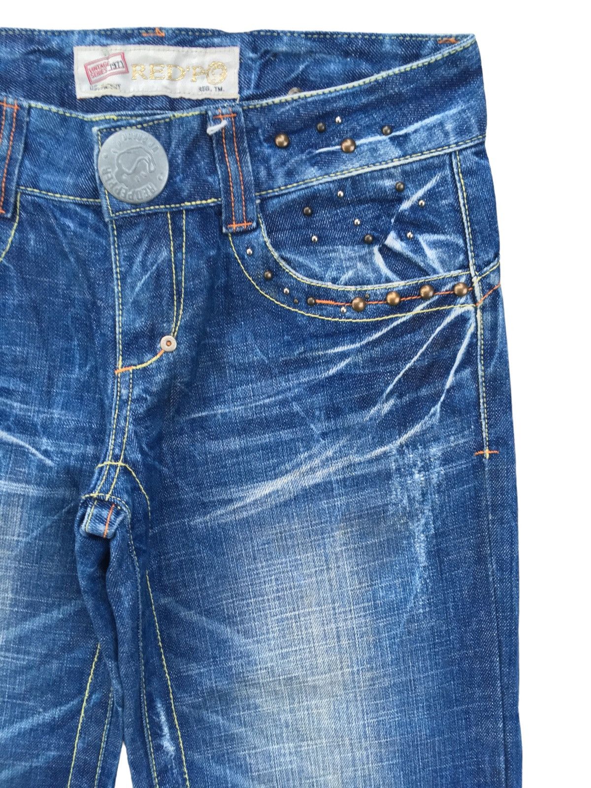 If Six Was Nine × Japanese Brand Rare Design Vintage Brand Dr Pepper Distressed Jeans 1990s Size US 26 / EU 42 - 4 Thumbnail