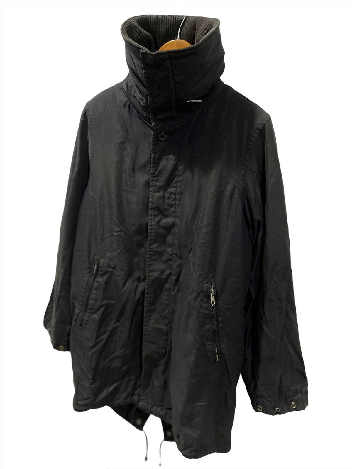 CABANE de ZUCCa × Issey Miyake × Vintage 🔥Rare 2006 A/W CABANE de ZUCCA Sherpa Button Jacket Size US M / EU 48-50 / 2 - 12 Thumbnail