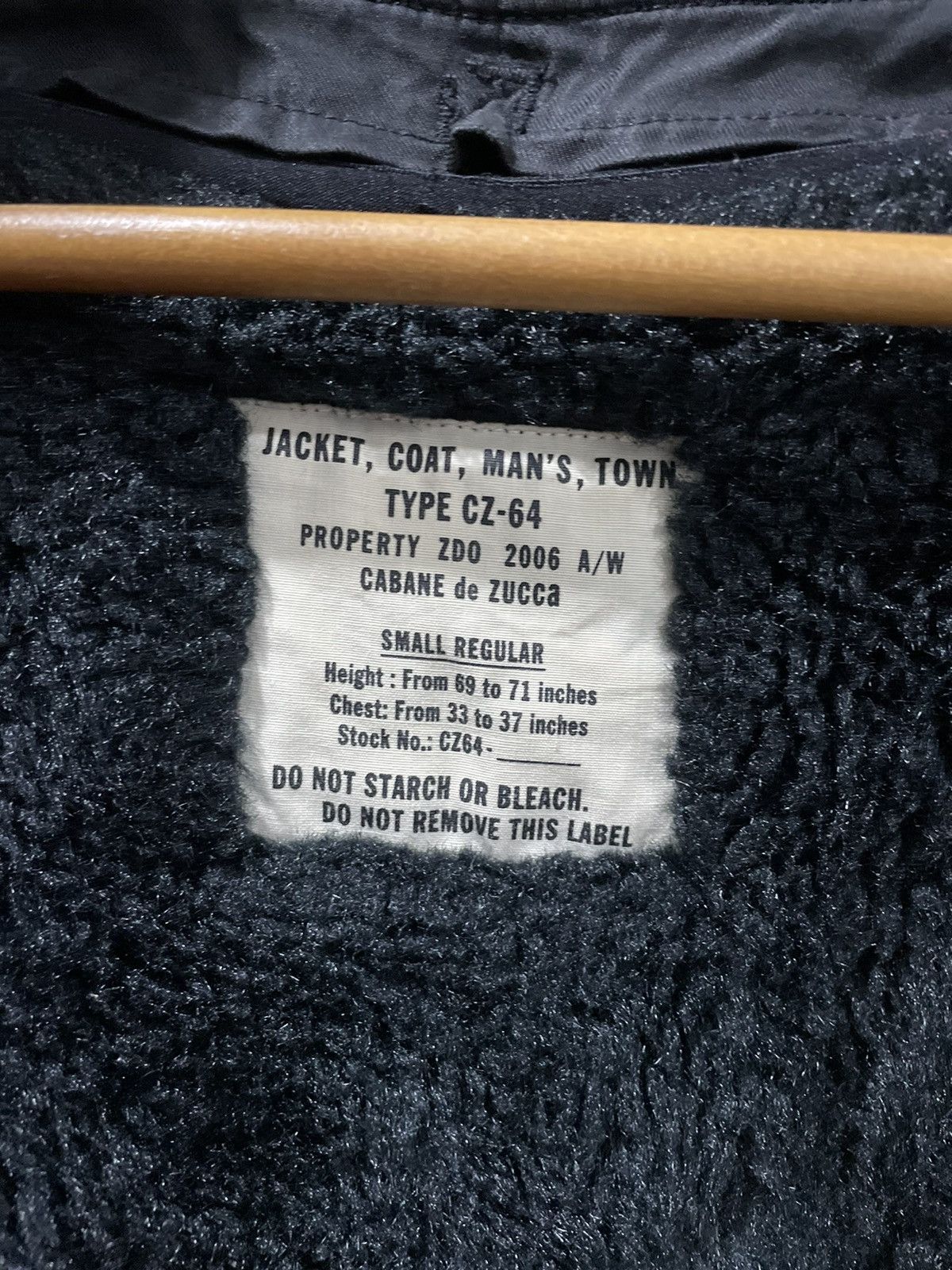 CABANE de ZUCCa × Issey Miyake × Vintage 🔥Rare 2006 A/W CABANE de ZUCCA Sherpa Button Jacket Size US M / EU 48-50 / 2 - 2 Thumbnail