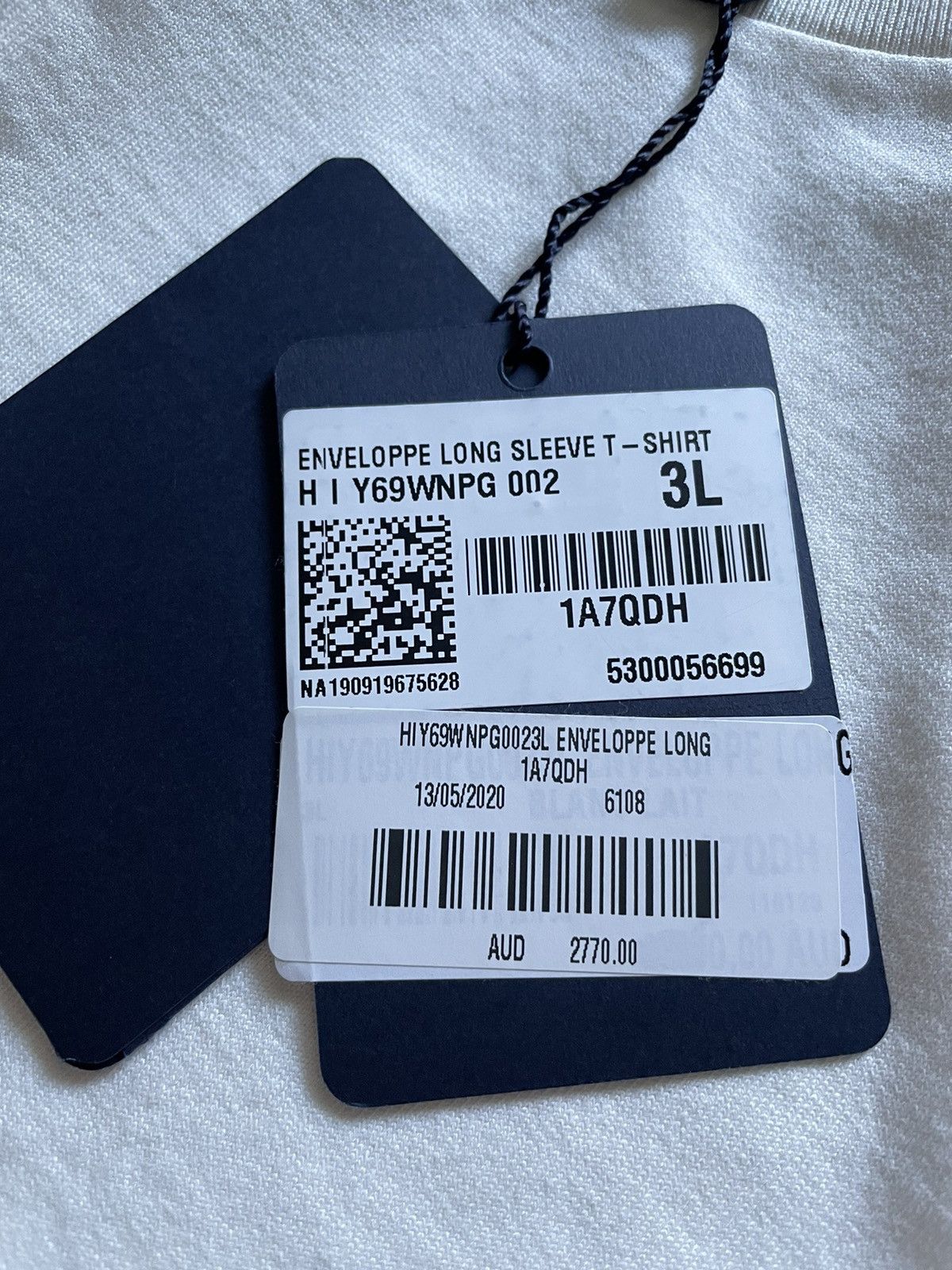 Louis Vuitton Louis Vuitton Envelope Long Sleeve Shirt Size US XXL / EU 58 / 5 - 9 Thumbnail