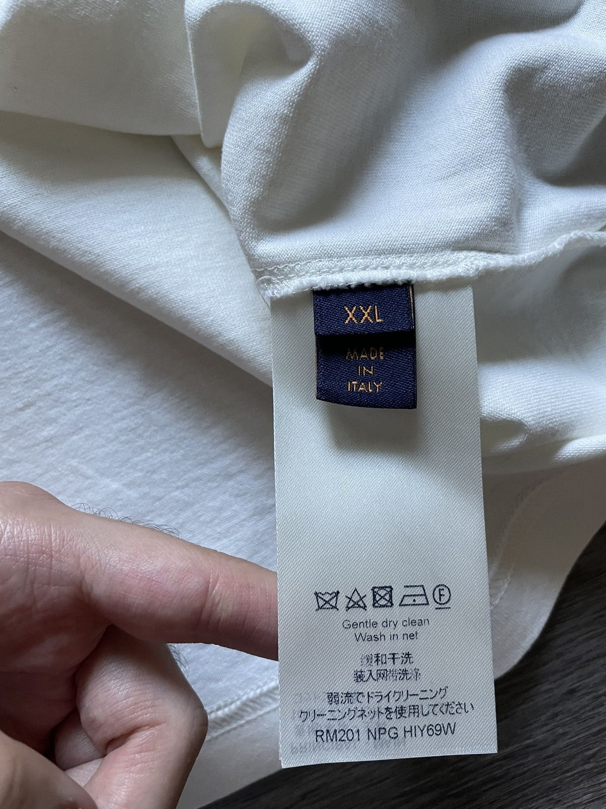 Louis Vuitton Louis Vuitton Envelope Long Sleeve Shirt Size US XXL / EU 58 / 5 - 11 Thumbnail