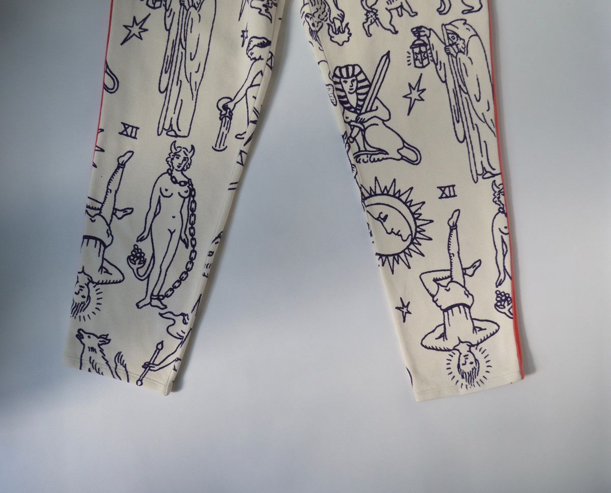 The Elder Statesman Astrology Print Side Stripe Sweatpants Size US 34 / EU 50 - 5 Thumbnail