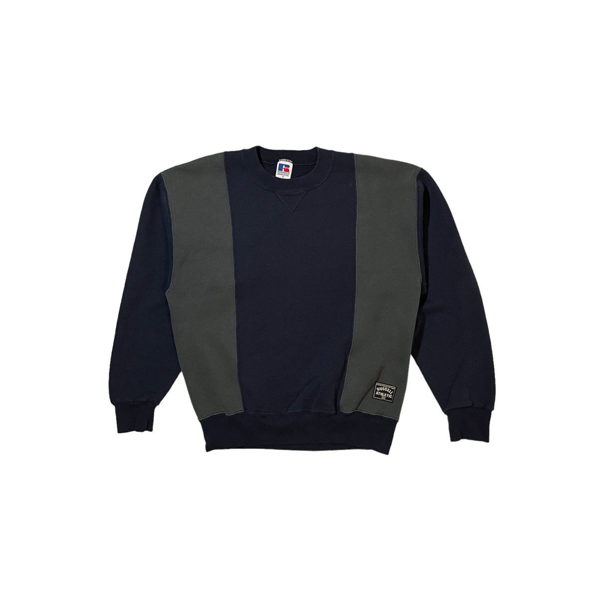 Russell Athletic 90s Russell Athletic Color Block Sweatshirt Size US M / EU 48-50 / 2 - 1 Thumbnail