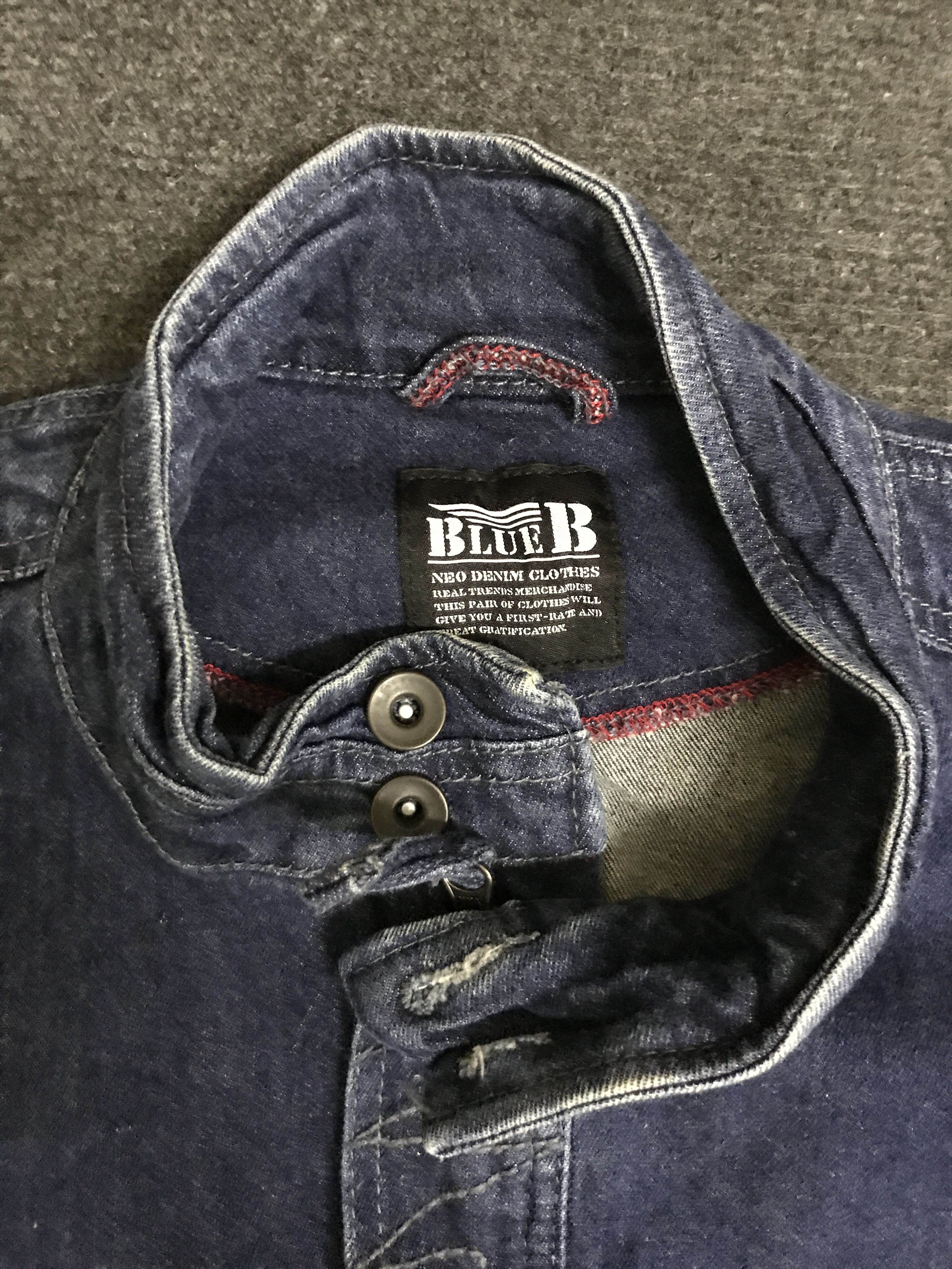 Japanese Brand CVA11 BBLUE Soft Stretchable Denim Coverall Size US 38 / EU 54 - 7 Thumbnail