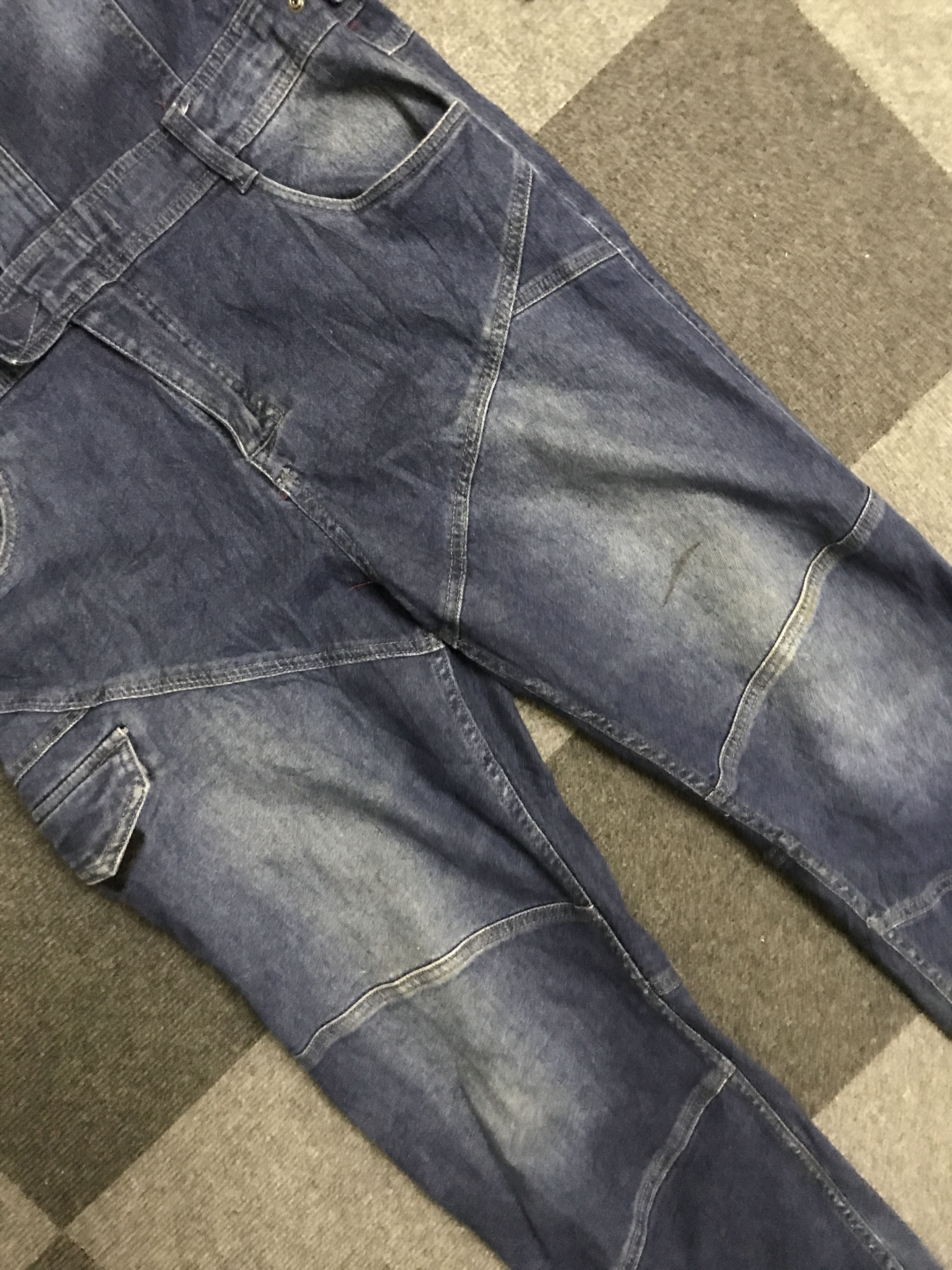 Japanese Brand CVA11 BBLUE Soft Stretchable Denim Coverall Size US 38 / EU 54 - 5 Thumbnail