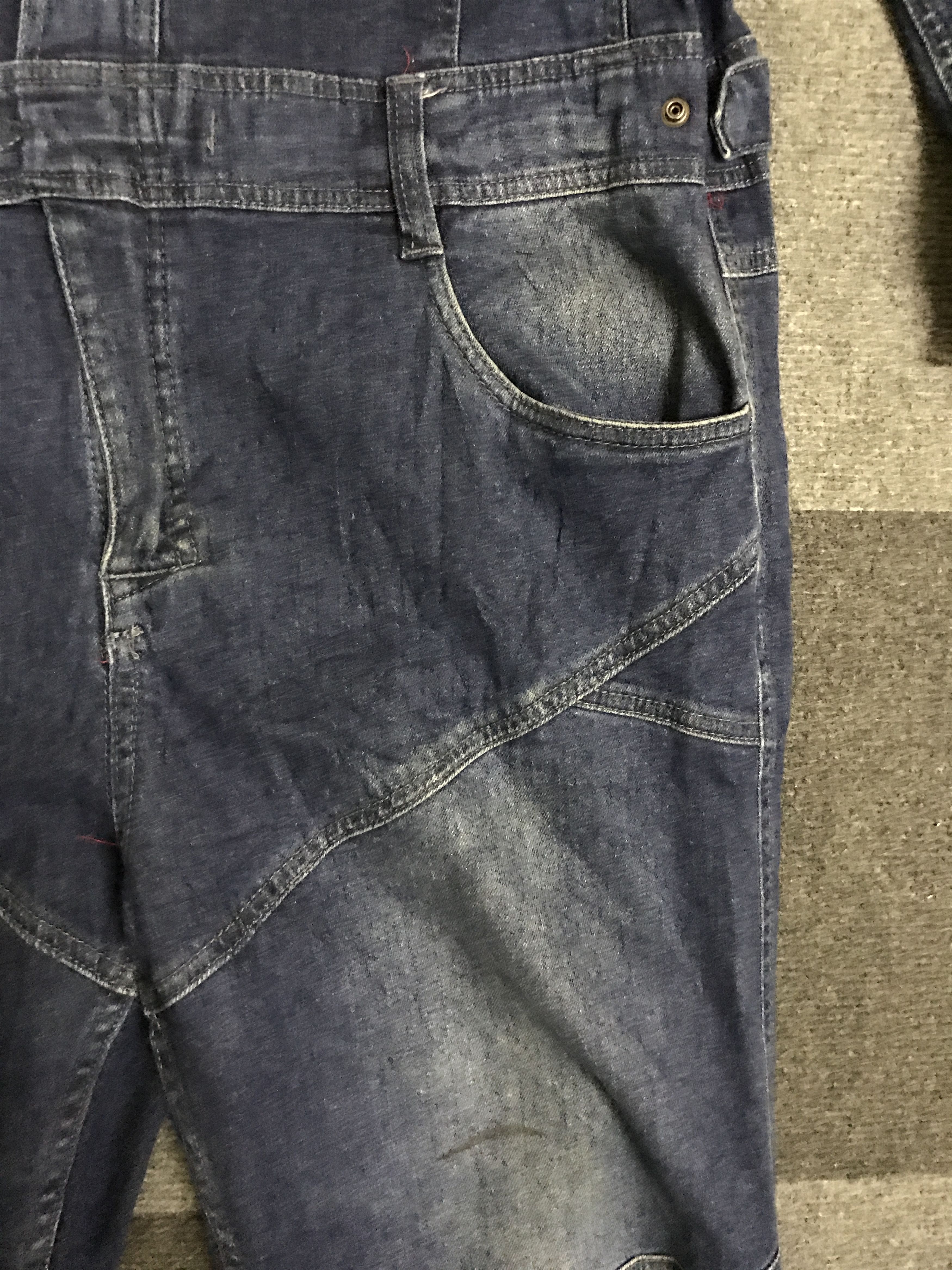 Japanese Brand CVA11 BBLUE Soft Stretchable Denim Coverall Size US 38 / EU 54 - 12 Thumbnail