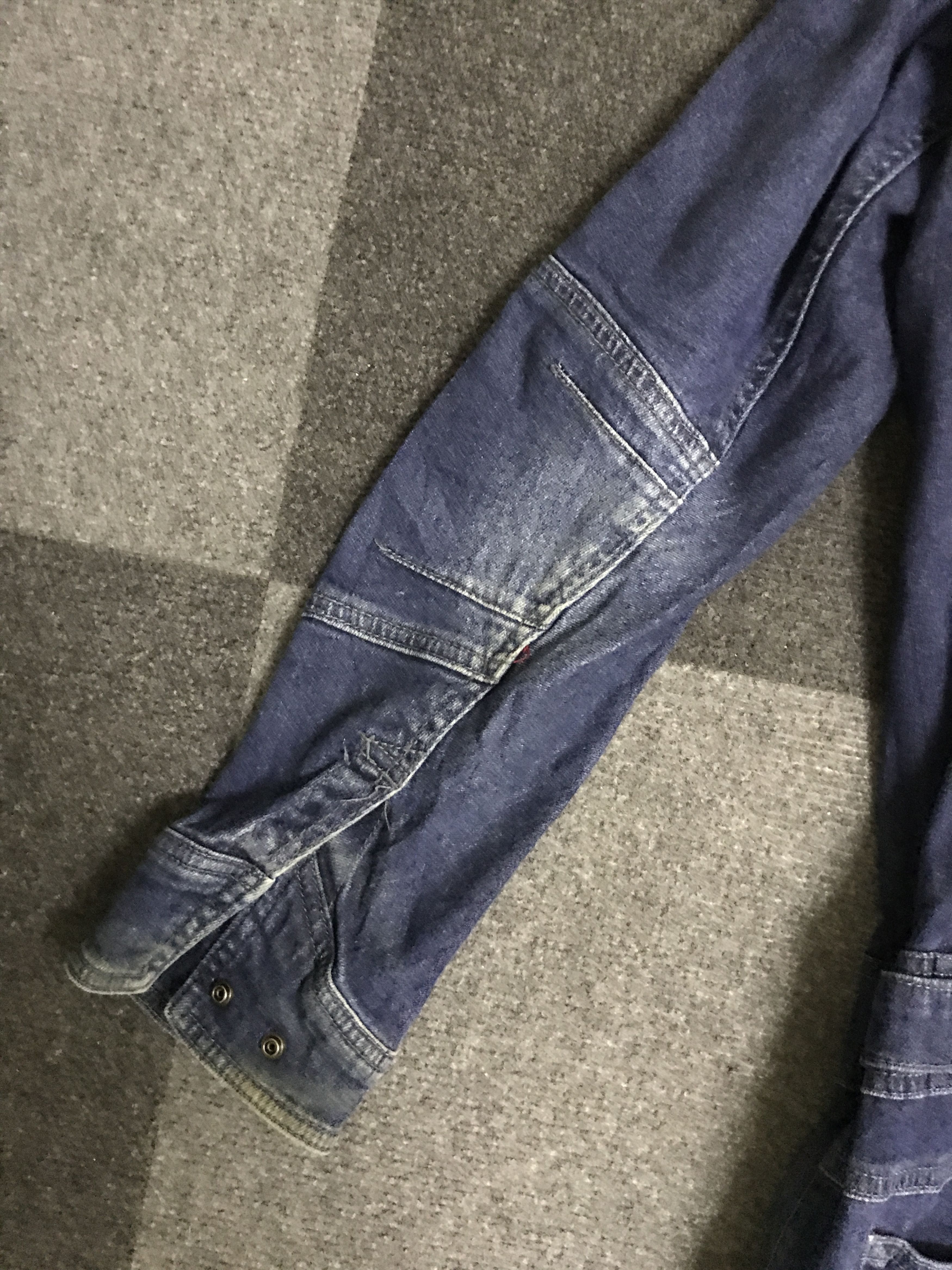 Japanese Brand CVA11 BBLUE Soft Stretchable Denim Coverall Size US 38 / EU 54 - 23 Thumbnail