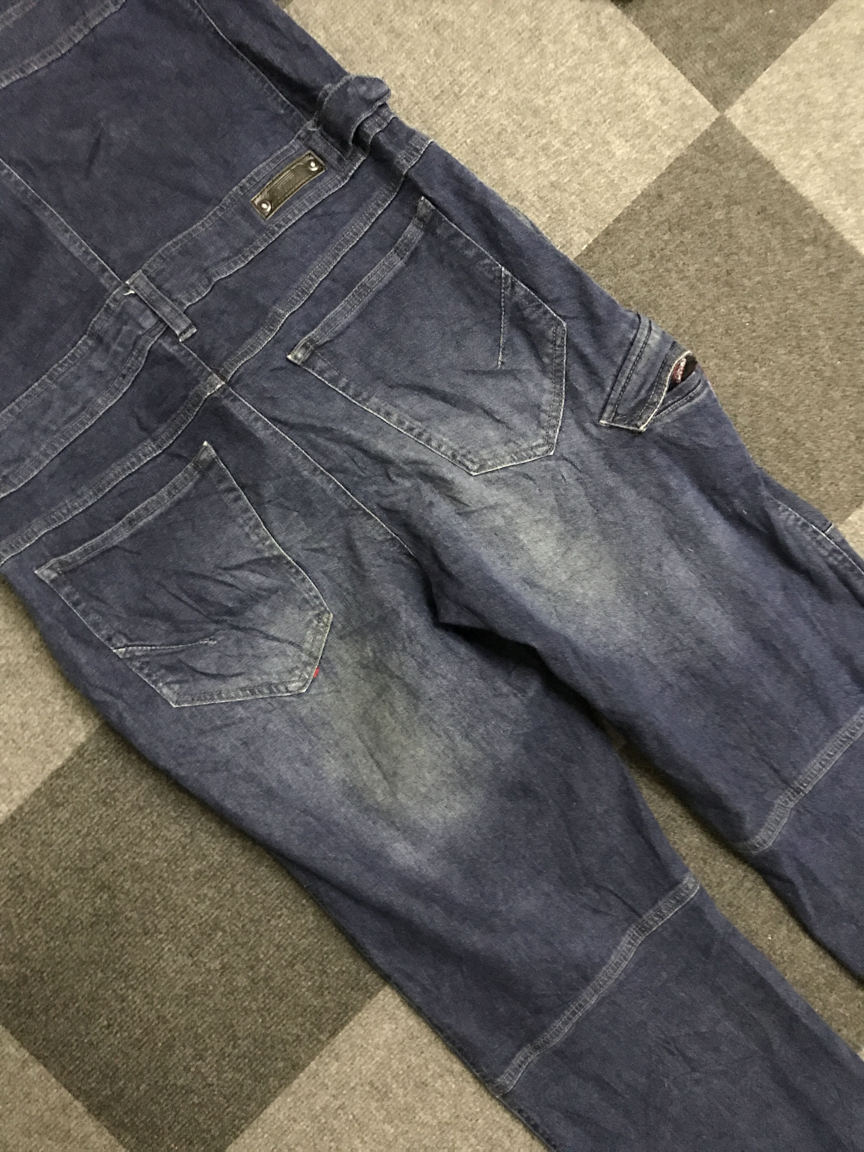 Japanese Brand CVA11 BBLUE Soft Stretchable Denim Coverall Size US 38 / EU 54 - 17 Thumbnail