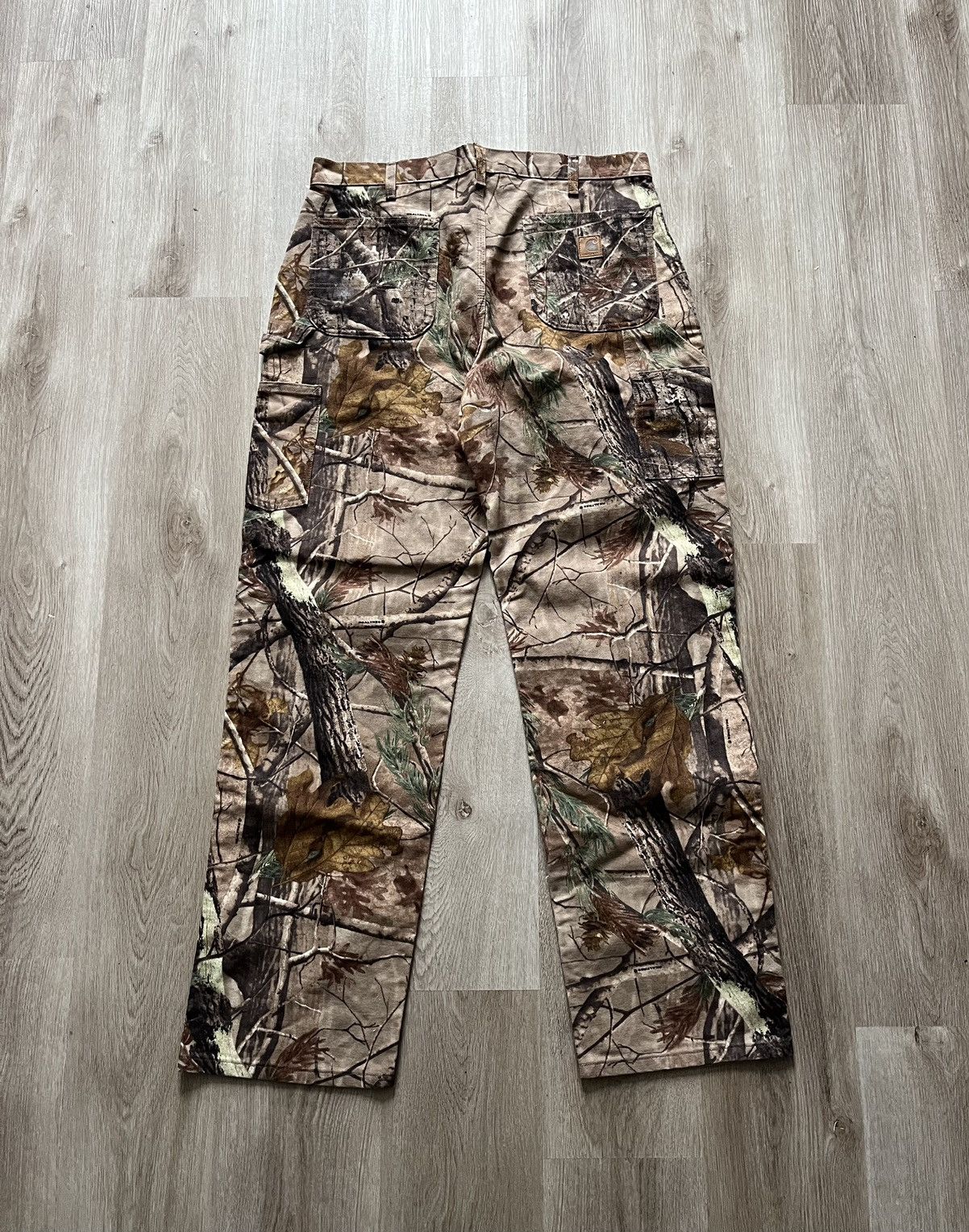 Carhartt Vintage Carharrt Camo Dungaree Pants Size US 36 / EU 52 - 3 Thumbnail
