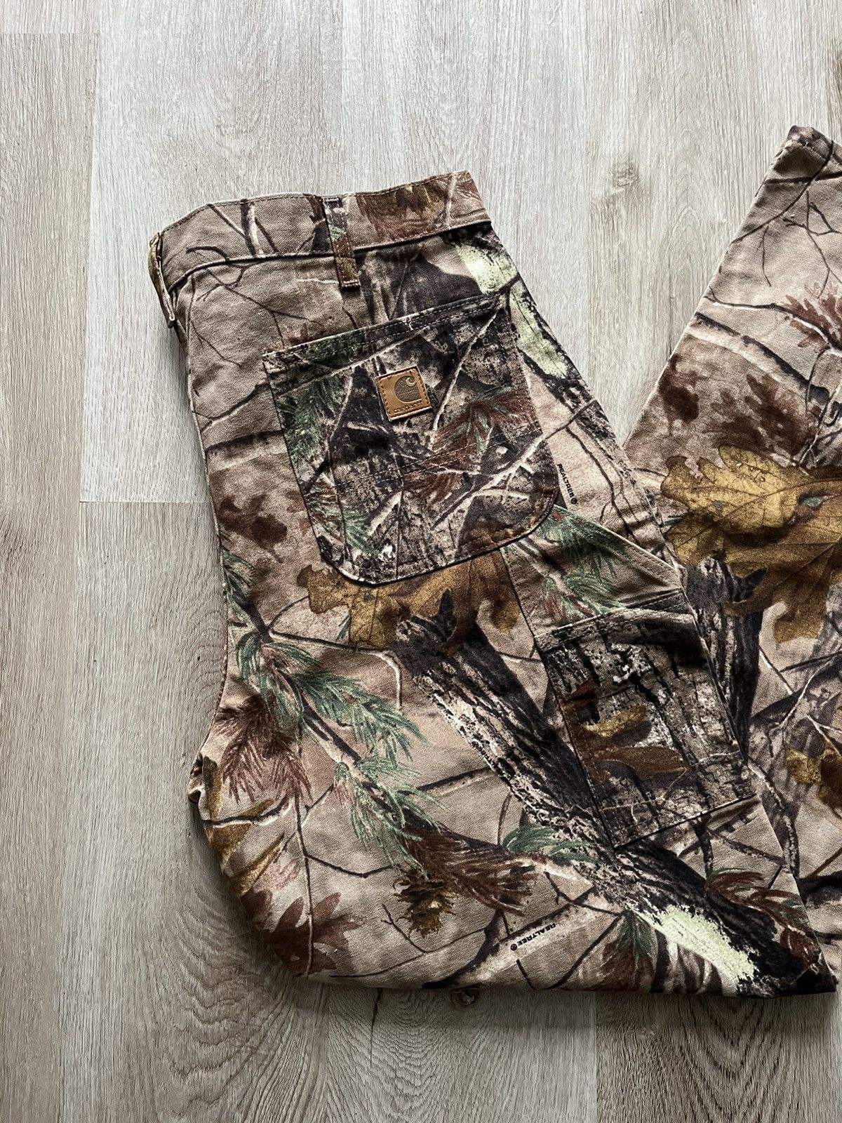 Carhartt Vintage Carharrt Camo Dungaree Pants Size US 36 / EU 52 - 11 Thumbnail