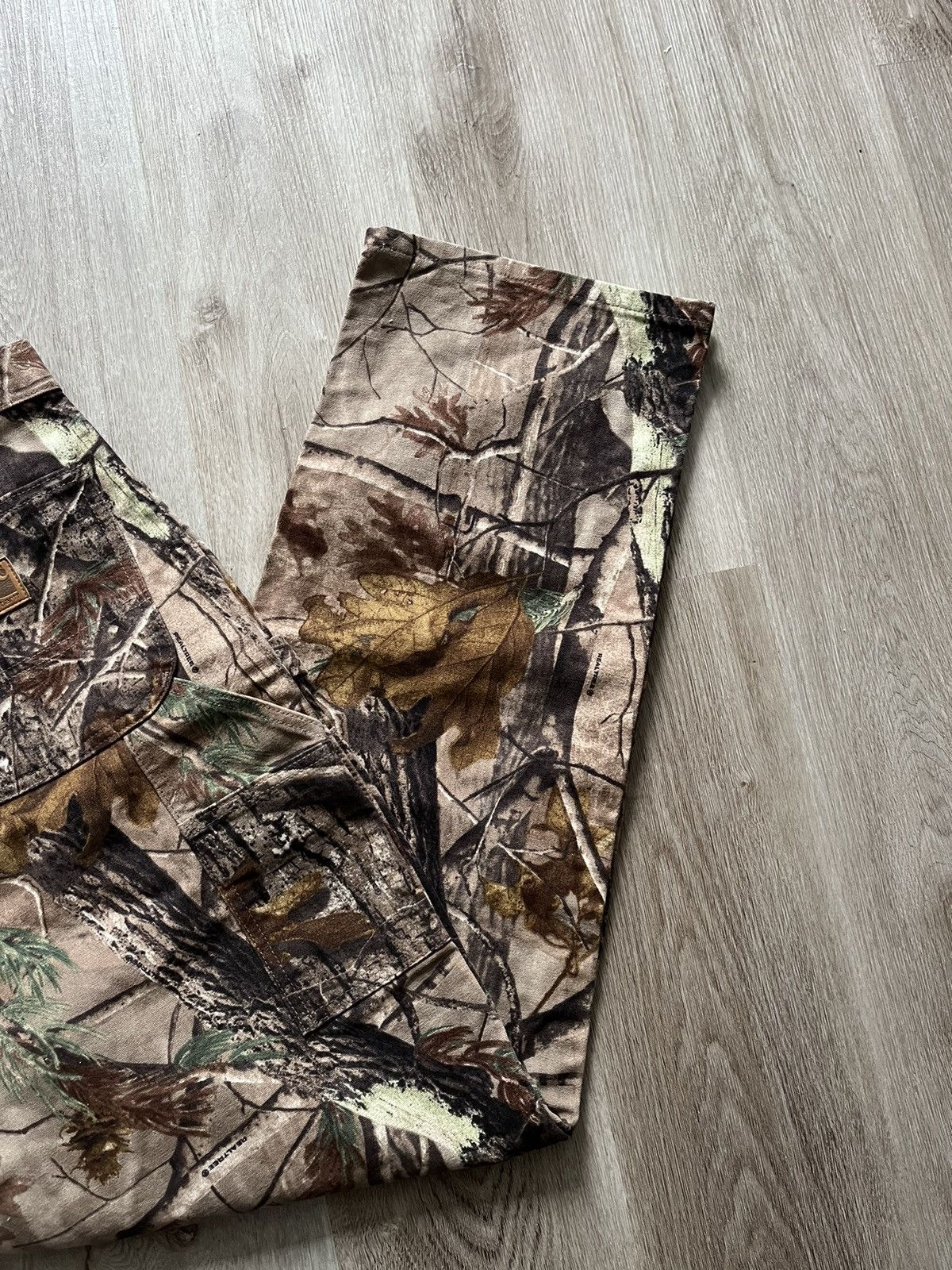 Carhartt Vintage Carharrt Camo Dungaree Pants Size US 36 / EU 52 - 7 Thumbnail