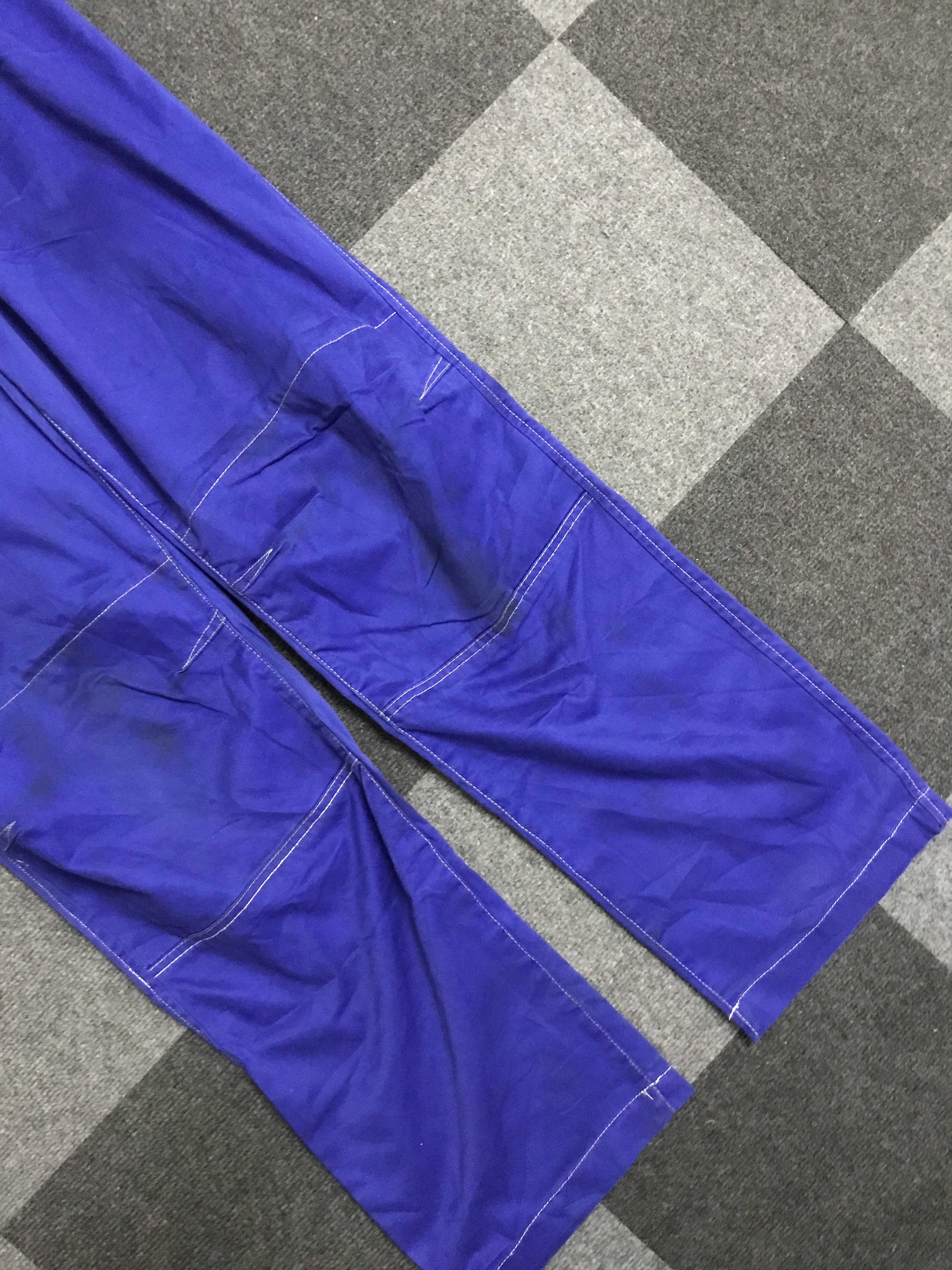 Japanese Brand CVA12 NISSAN Real Issue Mechanic Coverall Size US 35 - 6 Thumbnail
