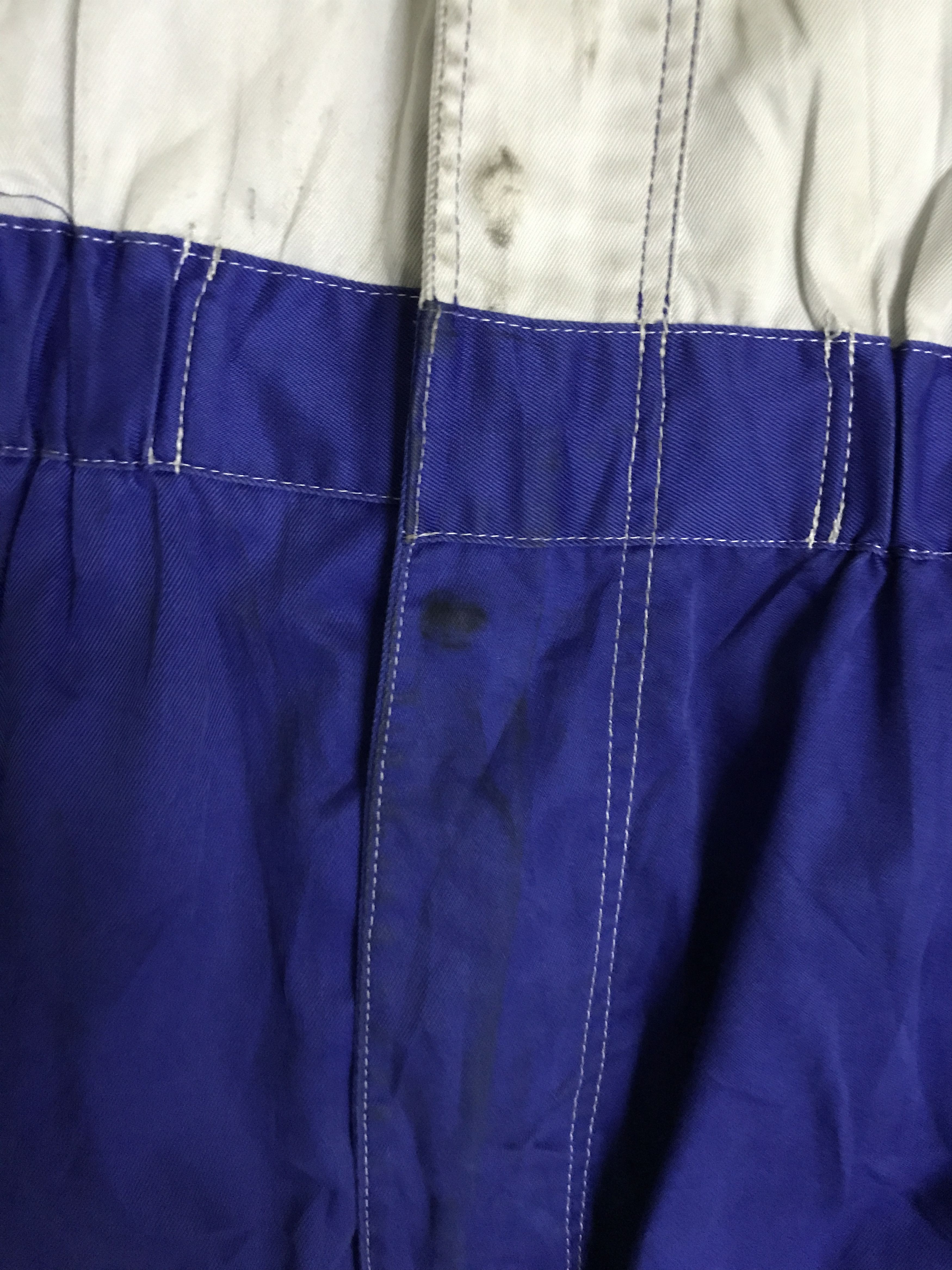 Japanese Brand CVA12 NISSAN Real Issue Mechanic Coverall Size US 35 - 11 Thumbnail