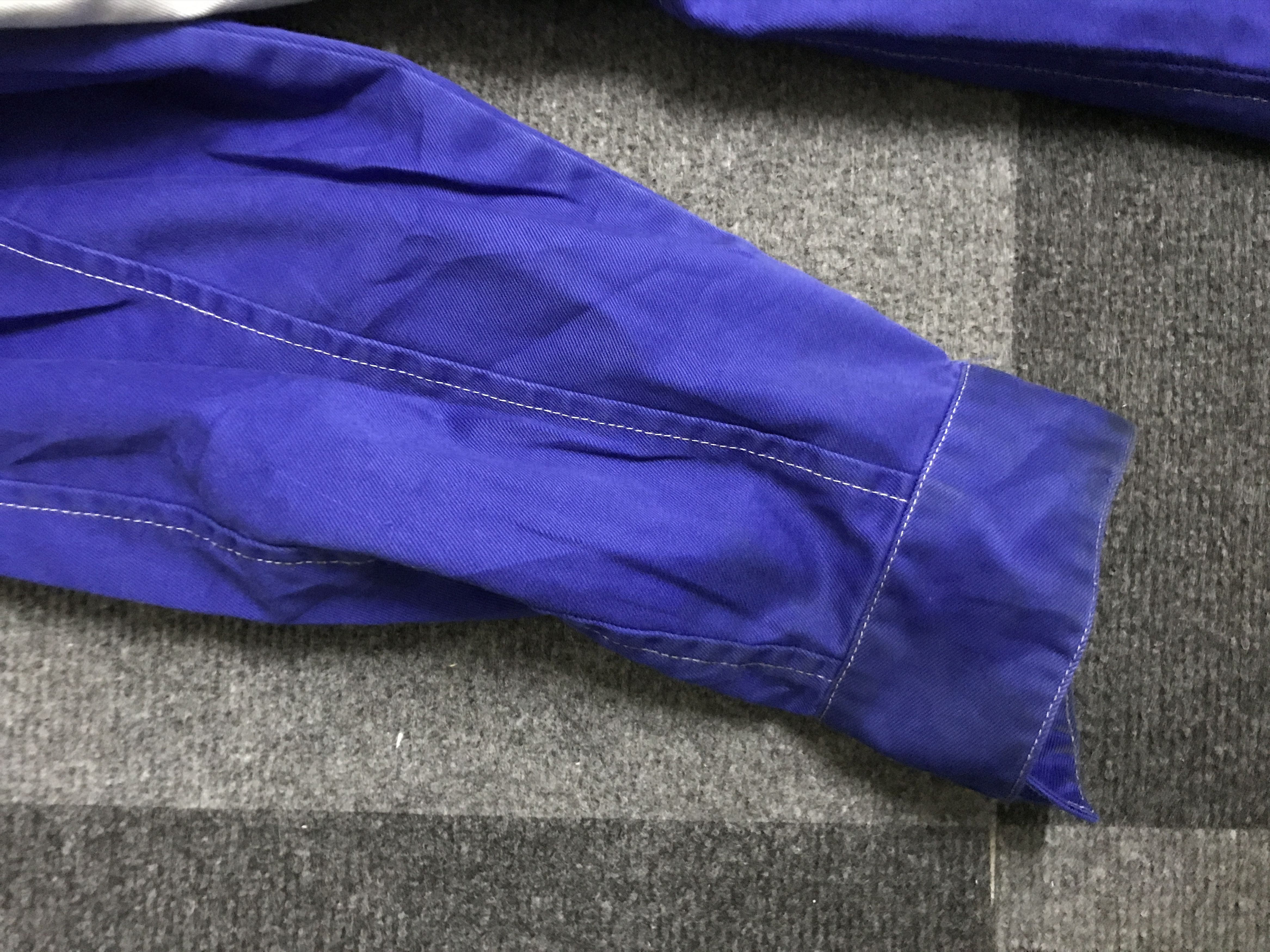 Japanese Brand CVA12 NISSAN Real Issue Mechanic Coverall Size US 35 - 13 Thumbnail