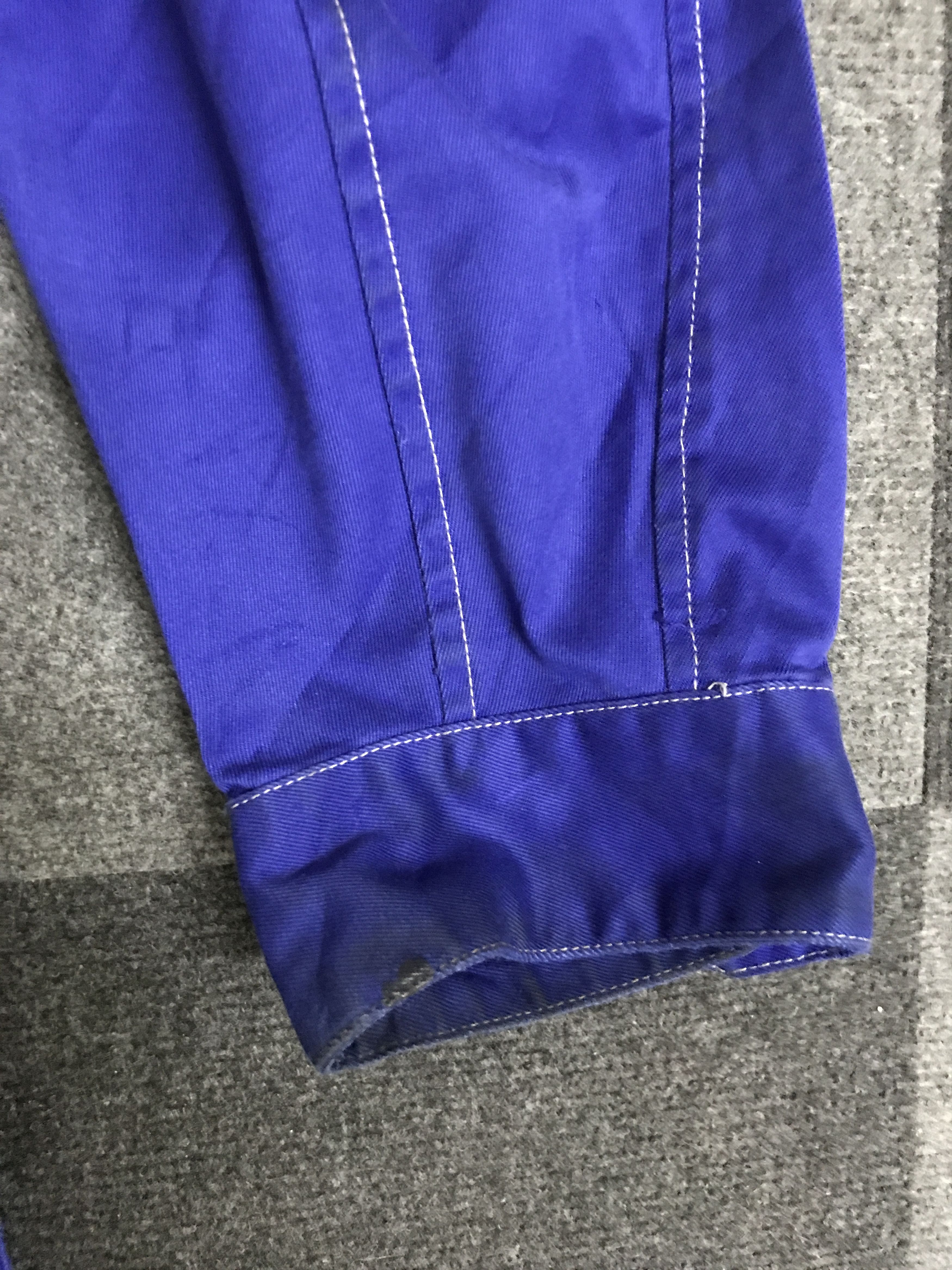 Japanese Brand CVA12 NISSAN Real Issue Mechanic Coverall Size US 35 - 12 Thumbnail