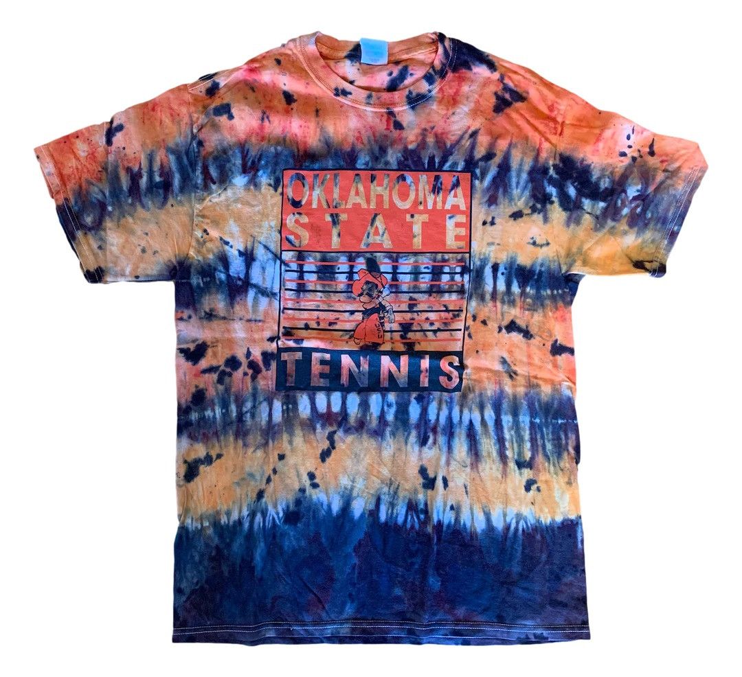 Band Tees × Vintage Tie Dye Oklahoma State Tennis Tee Size US M / EU 48-50 / 2 - 1 Preview