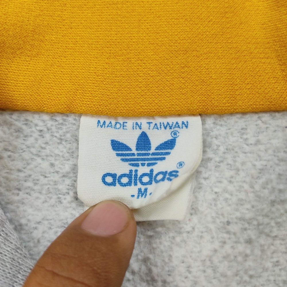 Adidas × Vintage Vintage 80s Adidas USA Trefoil Pullover Sweatshirt Size US M / EU 48-50 / 2 - 9 Thumbnail