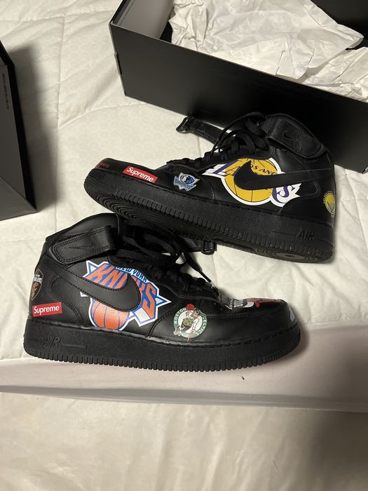 Supreme Supreme AF1 Black | Grailed