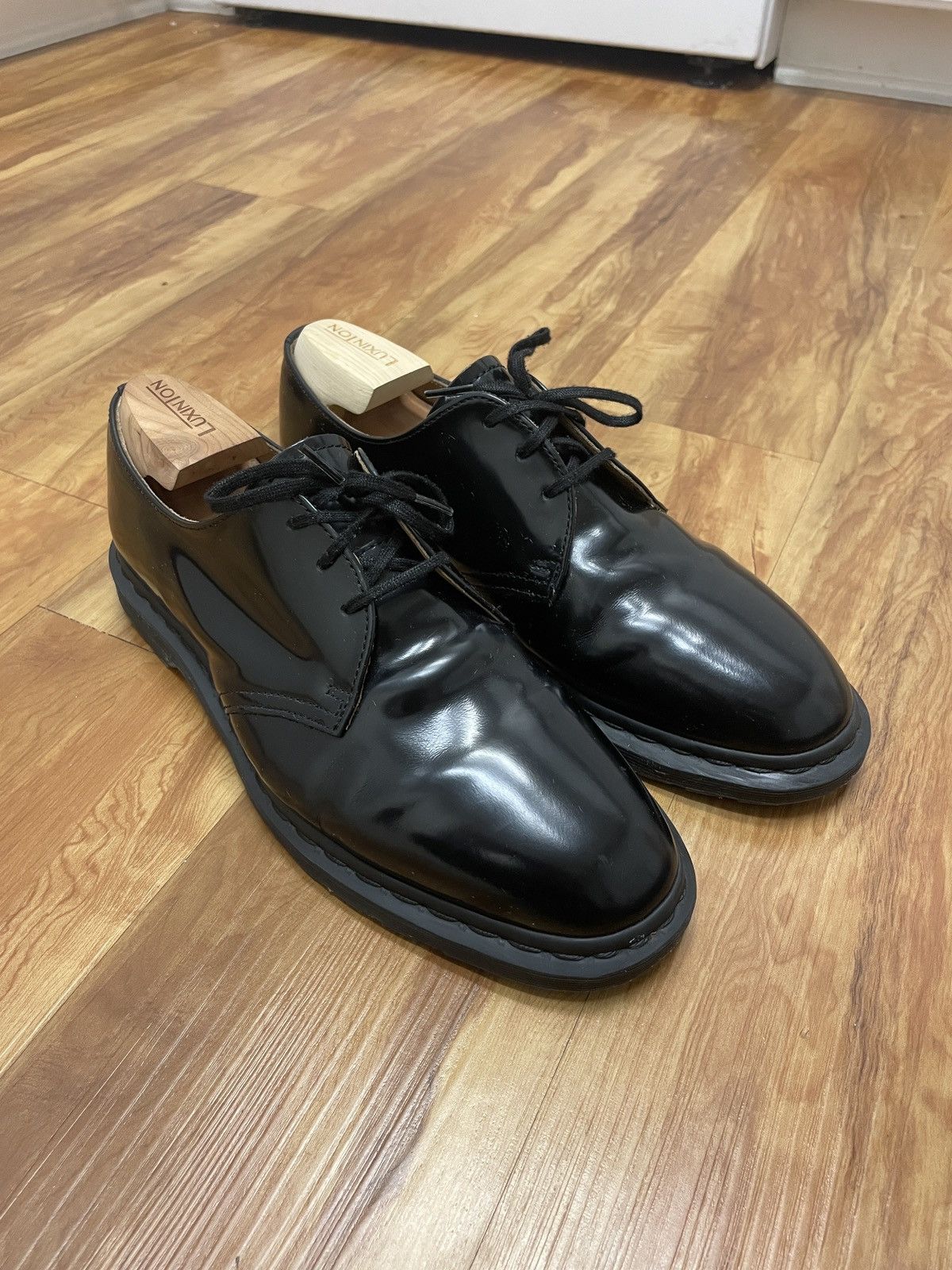 Dr. Martens Archie II Smooth Leather Lace Up Shoes Grailed