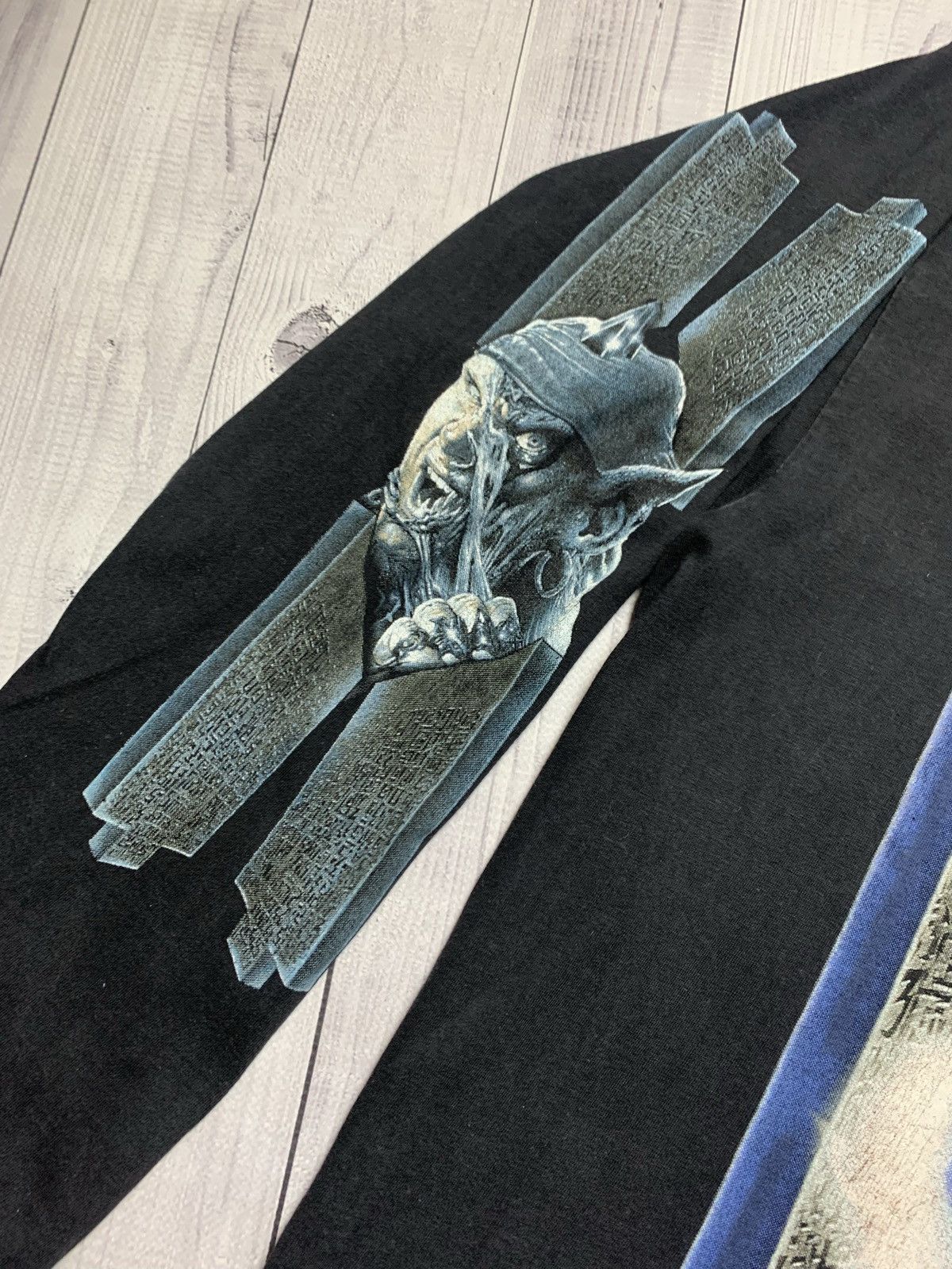 Band Tees × Vintage Vintage rock tee long sleeve Running Wild Masquerade tour Size US L / EU 52-54 / 3 - 7 Thumbnail