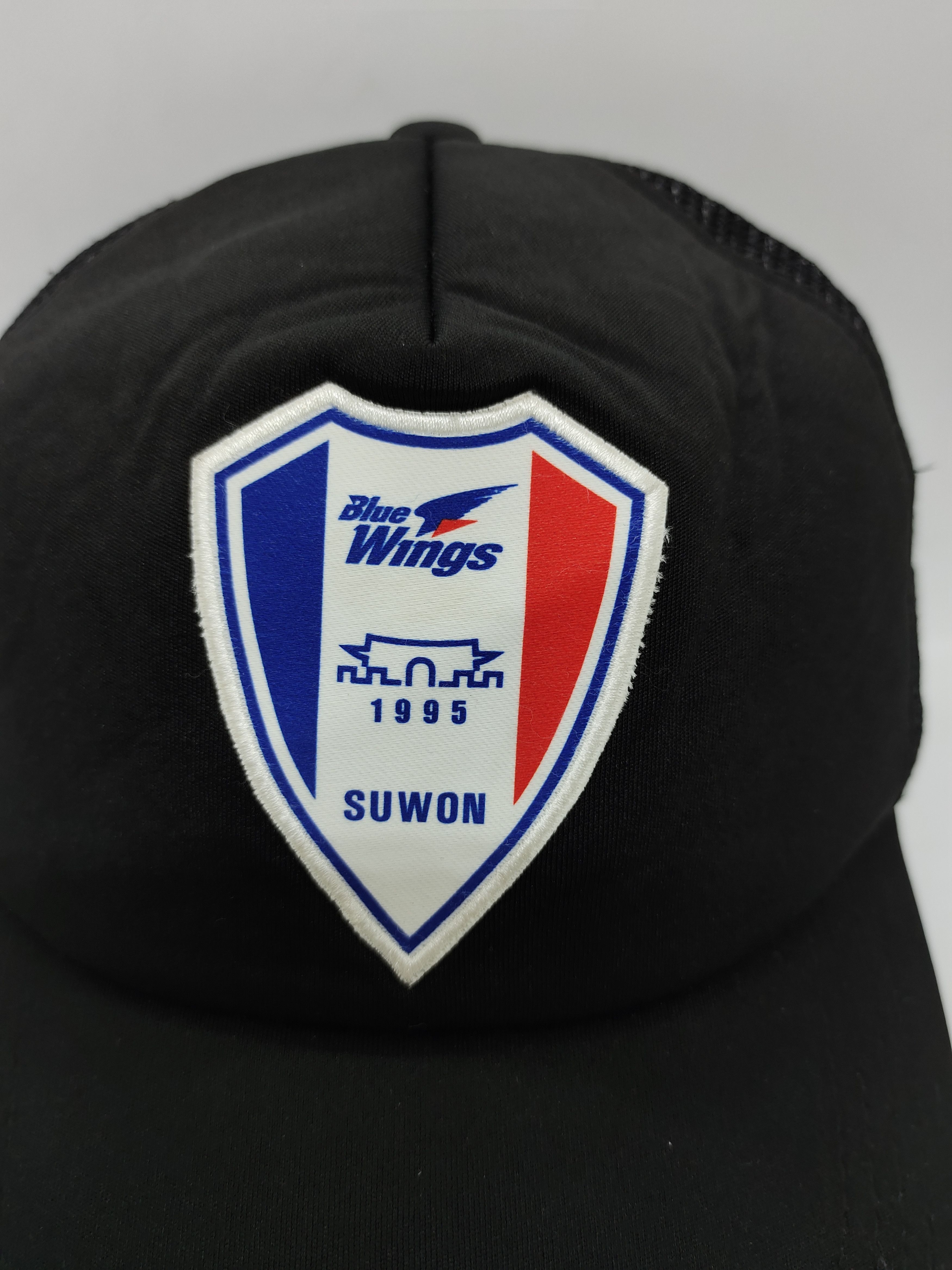 Vintage Vintage 1995 Suwon Blue Wings Japan Trucker Cap Hat Size ONE SIZE - 4 Thumbnail