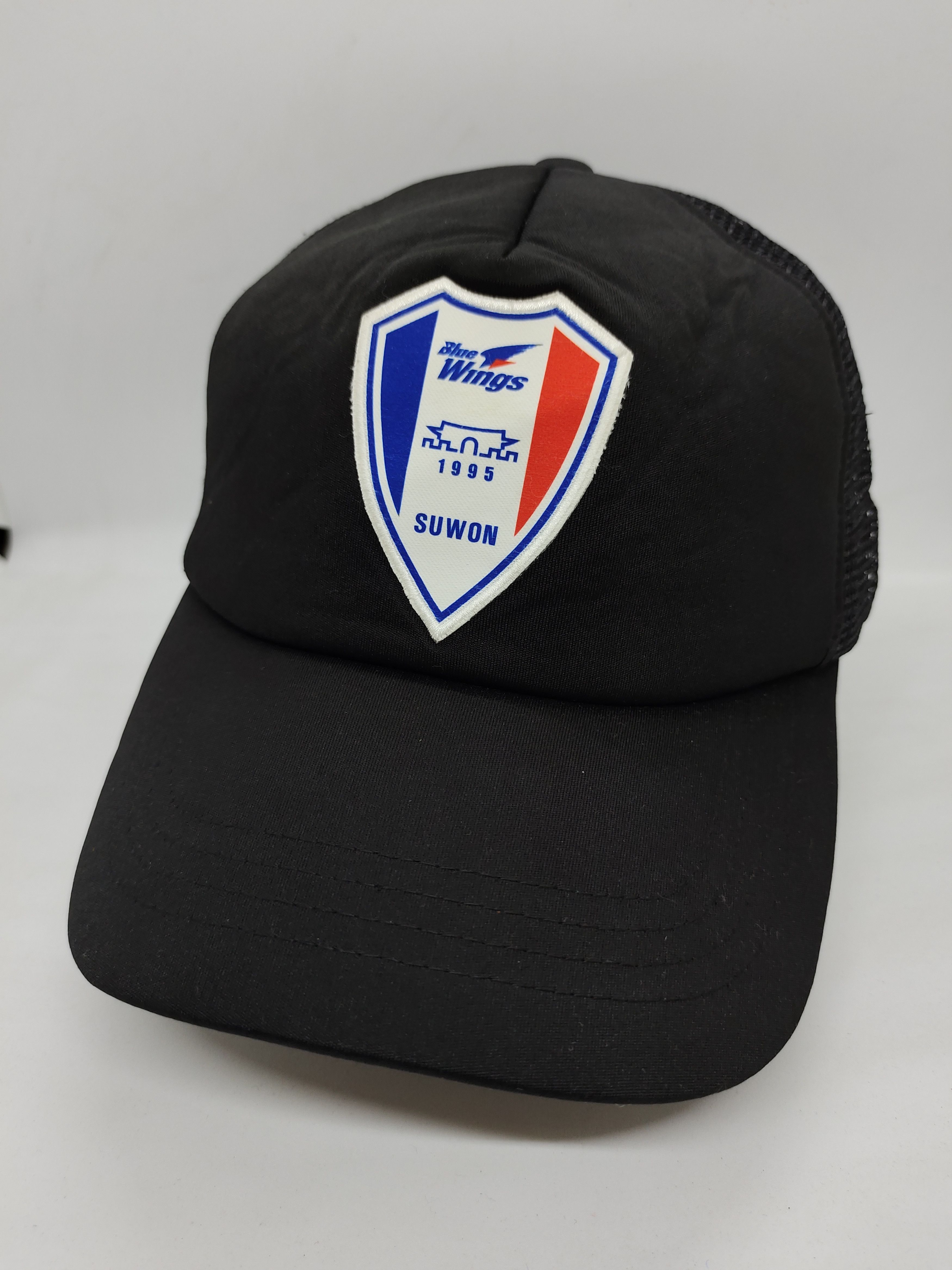 Vintage Vintage 1995 Suwon Blue Wings Japan Trucker Cap Hat Size ONE SIZE - 2 Thumbnail