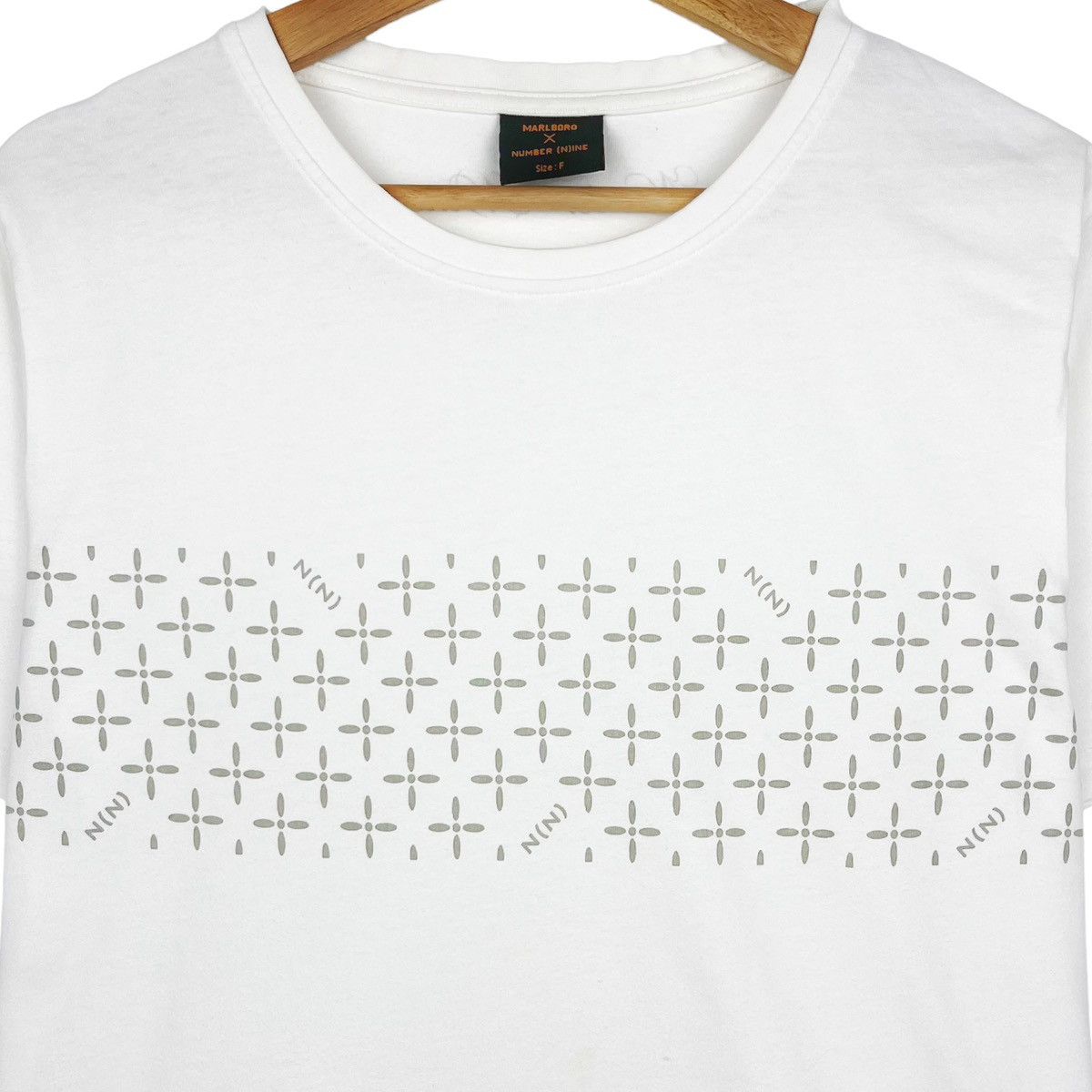 Marlboro × Number (N)ine Number (N)ine Marlboro Monogram Tee Size US M / EU 48-50 / 2 - 3 Thumbnail