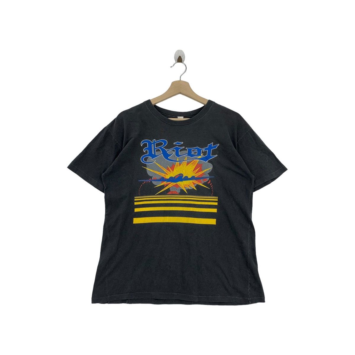 Band Tees × Vintage Rare!! Vintage 90s RIOT japan tour 2009 american ...