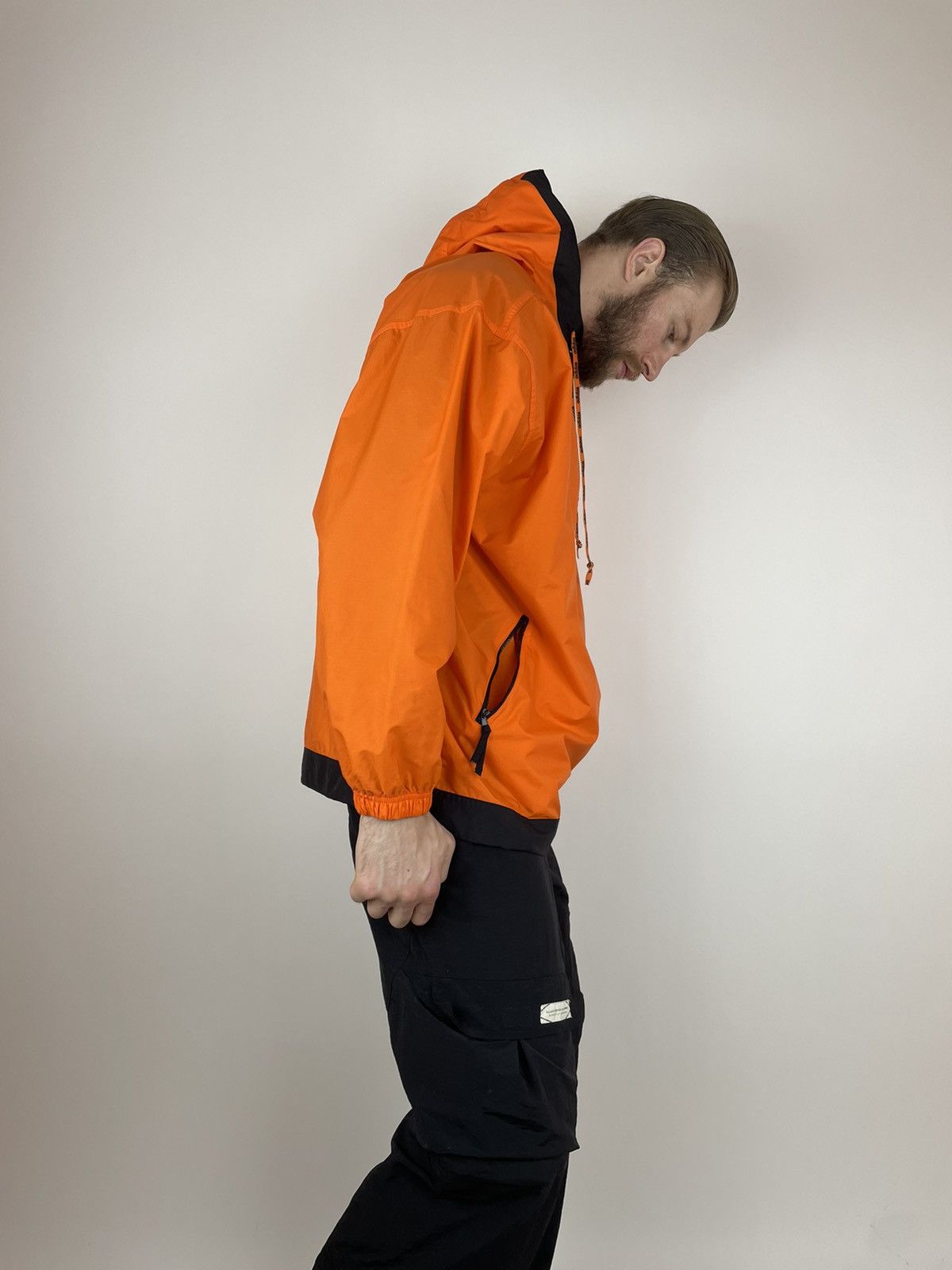 Adidas × Vintage Rare Mens Adidas originals vintage Raincoat Hooded jacket Size US XL / EU 56 / 4 - 5 Thumbnail