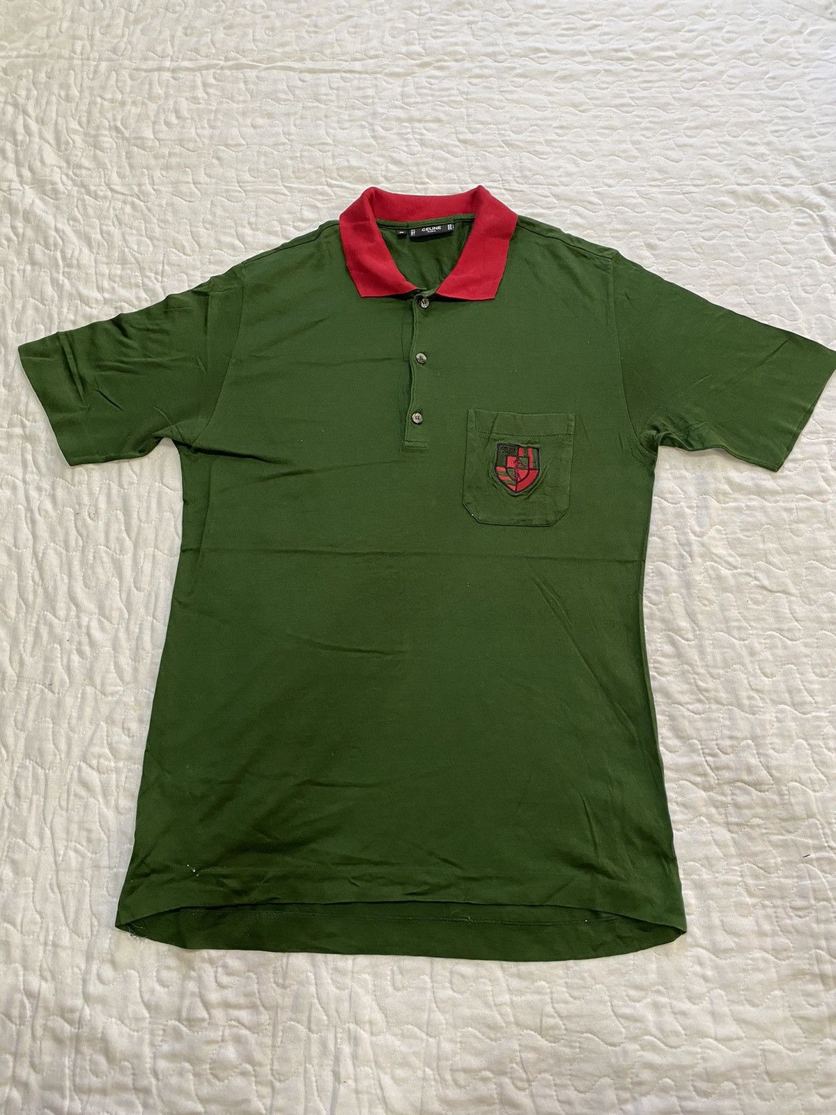 Celine vintage celine polo Size US M / EU 48-50 / 2 - 1 Thumbnail