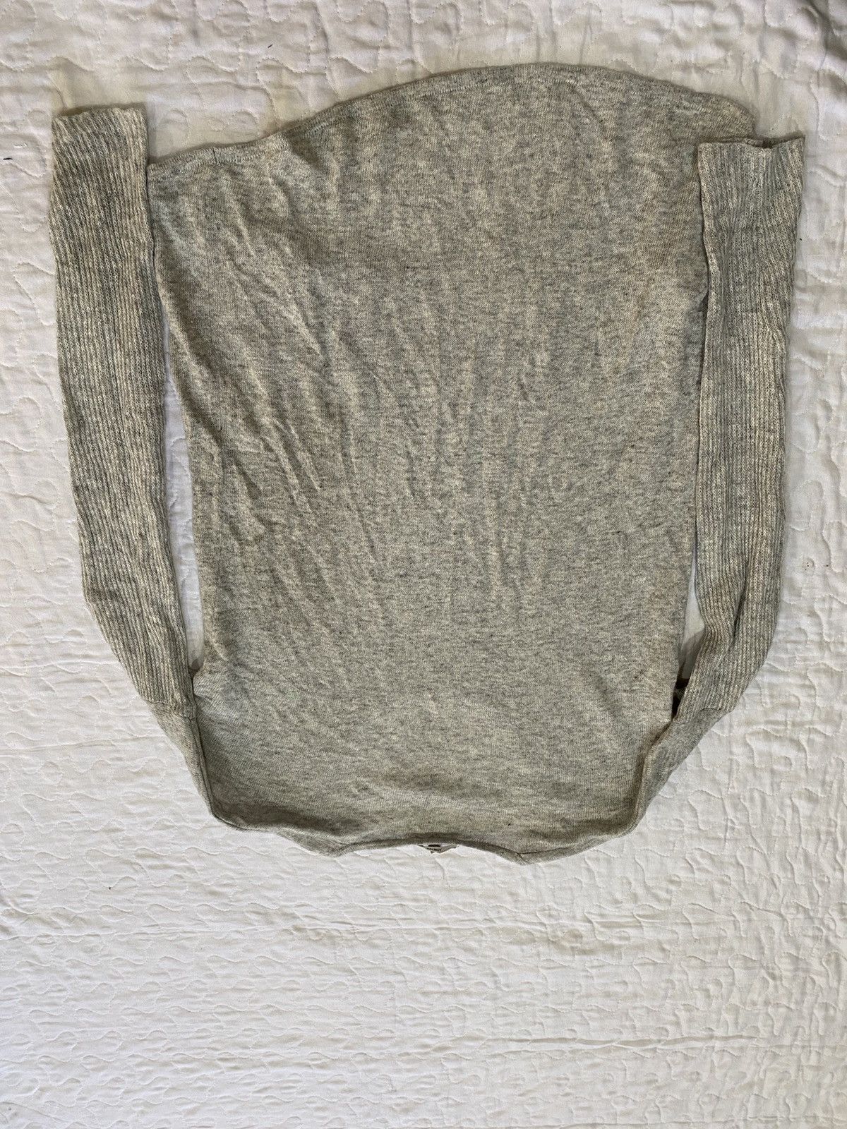 Helmut Lang helmut lang mix wool longsleeve Size S / US 4 / IT 40 - 7 Thumbnail
