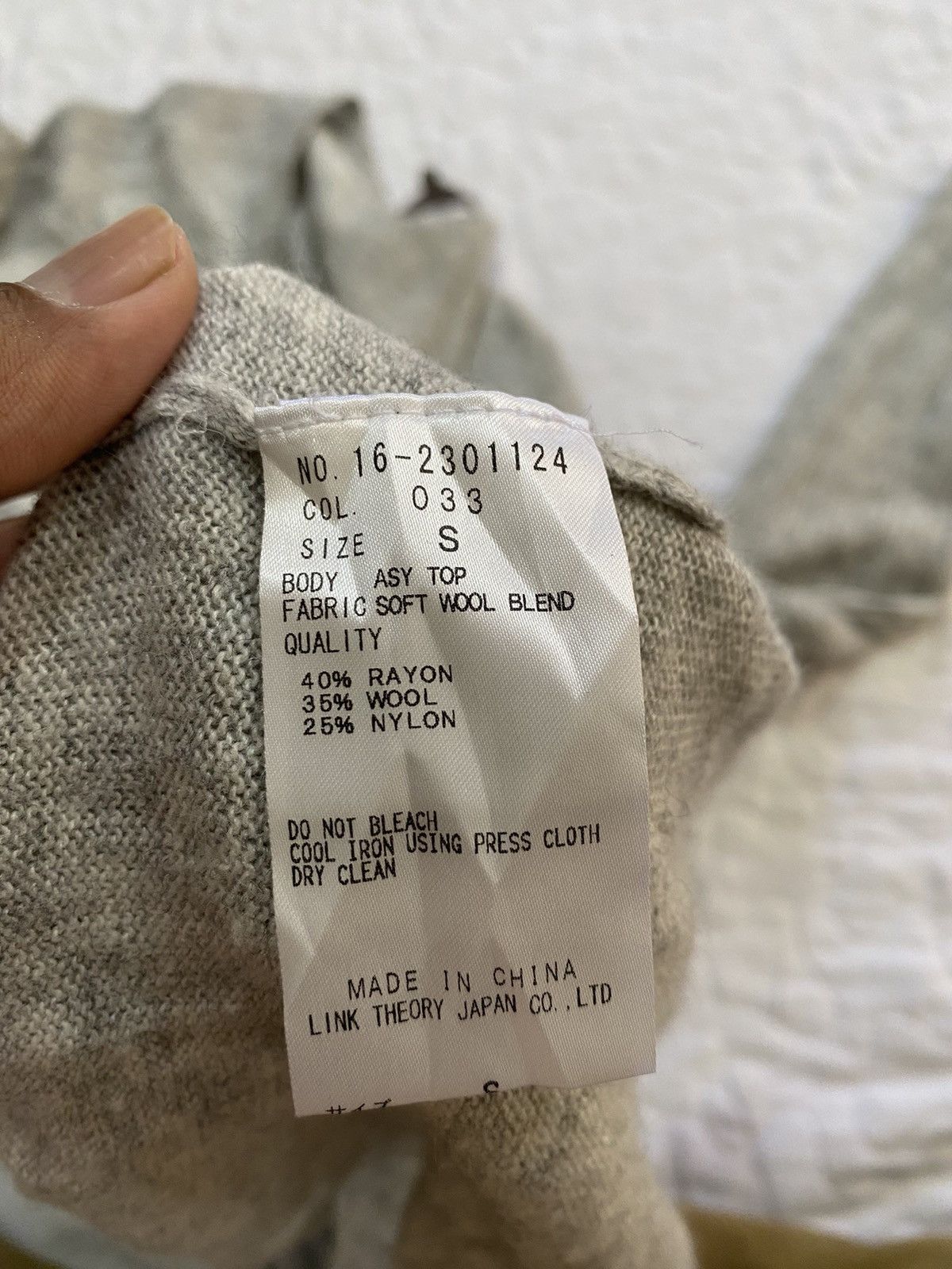 Helmut Lang helmut lang mix wool longsleeve Size S / US 4 / IT 40 - 5 Thumbnail